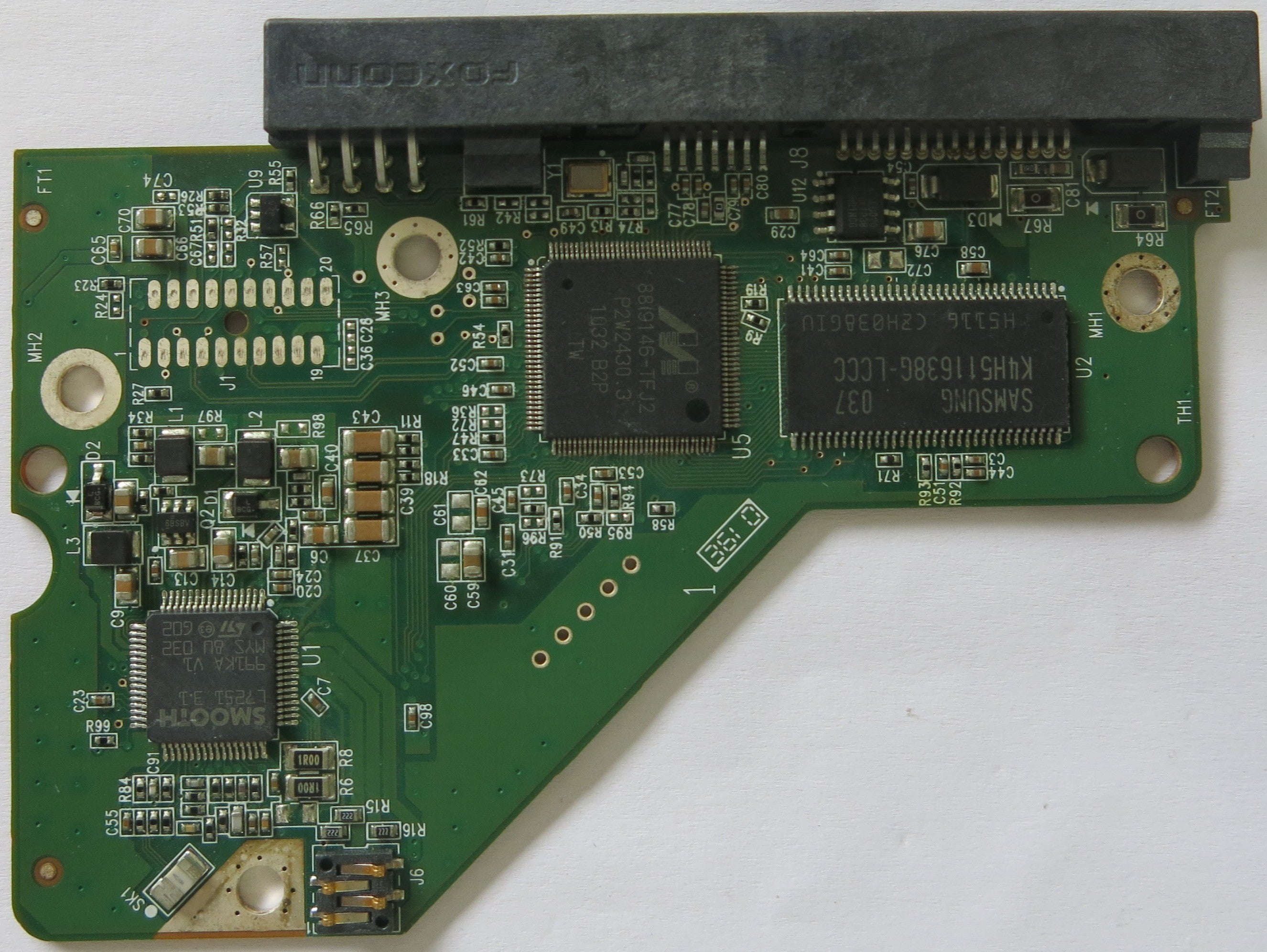 WESTERN DIGITAL 2060-771698-002 REV P2 PCB