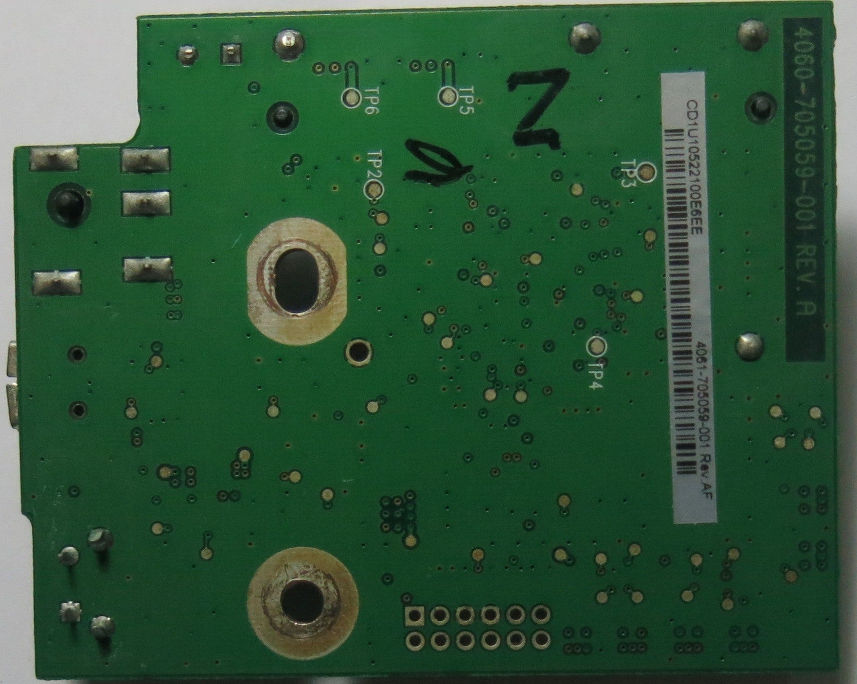 WESTERN DIGITAL 4060-705059-001-REV A PCB