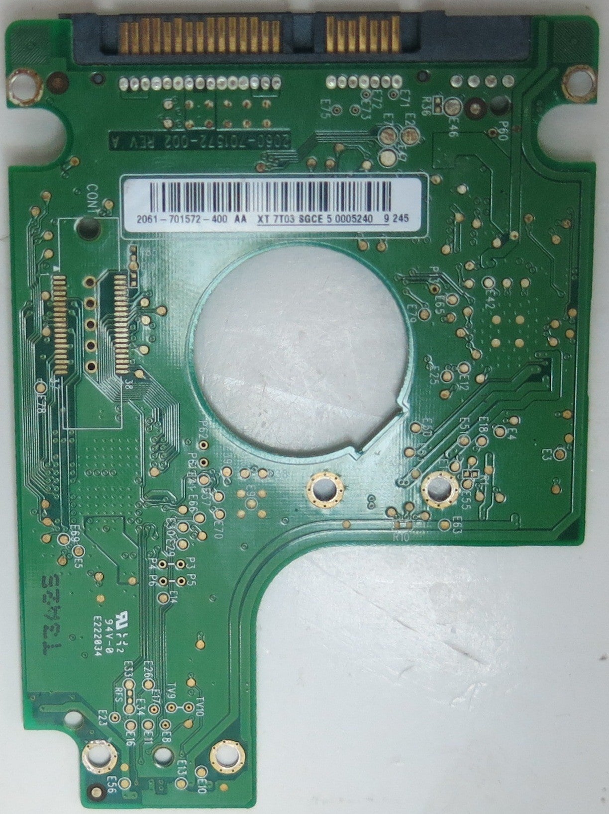 WESTERN DIGITAL , DCM  , 2060-701572-002 REV A PCB