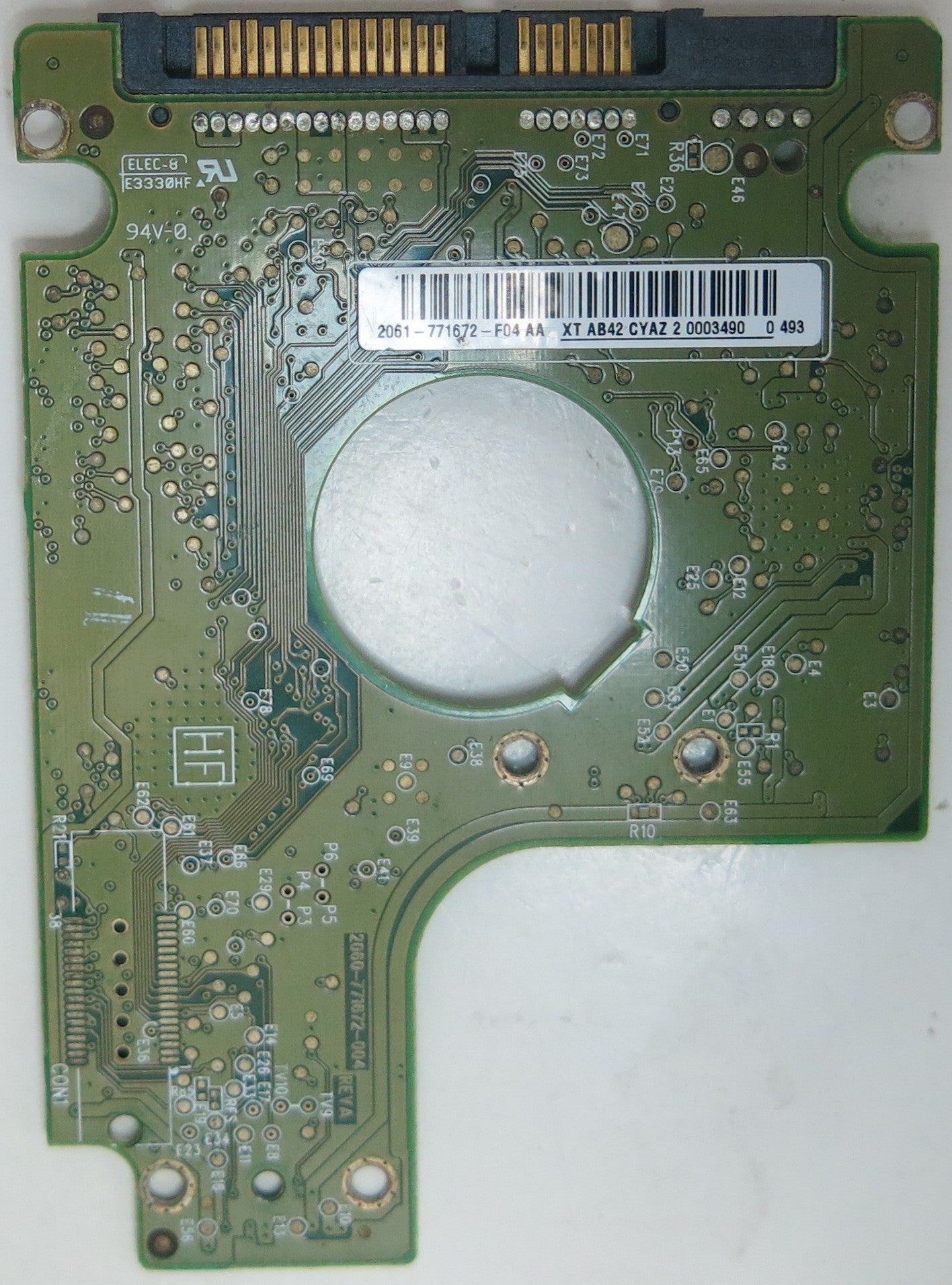 WESTERN DIGITAL, DCM , 2060-771672-004 REV A PCB