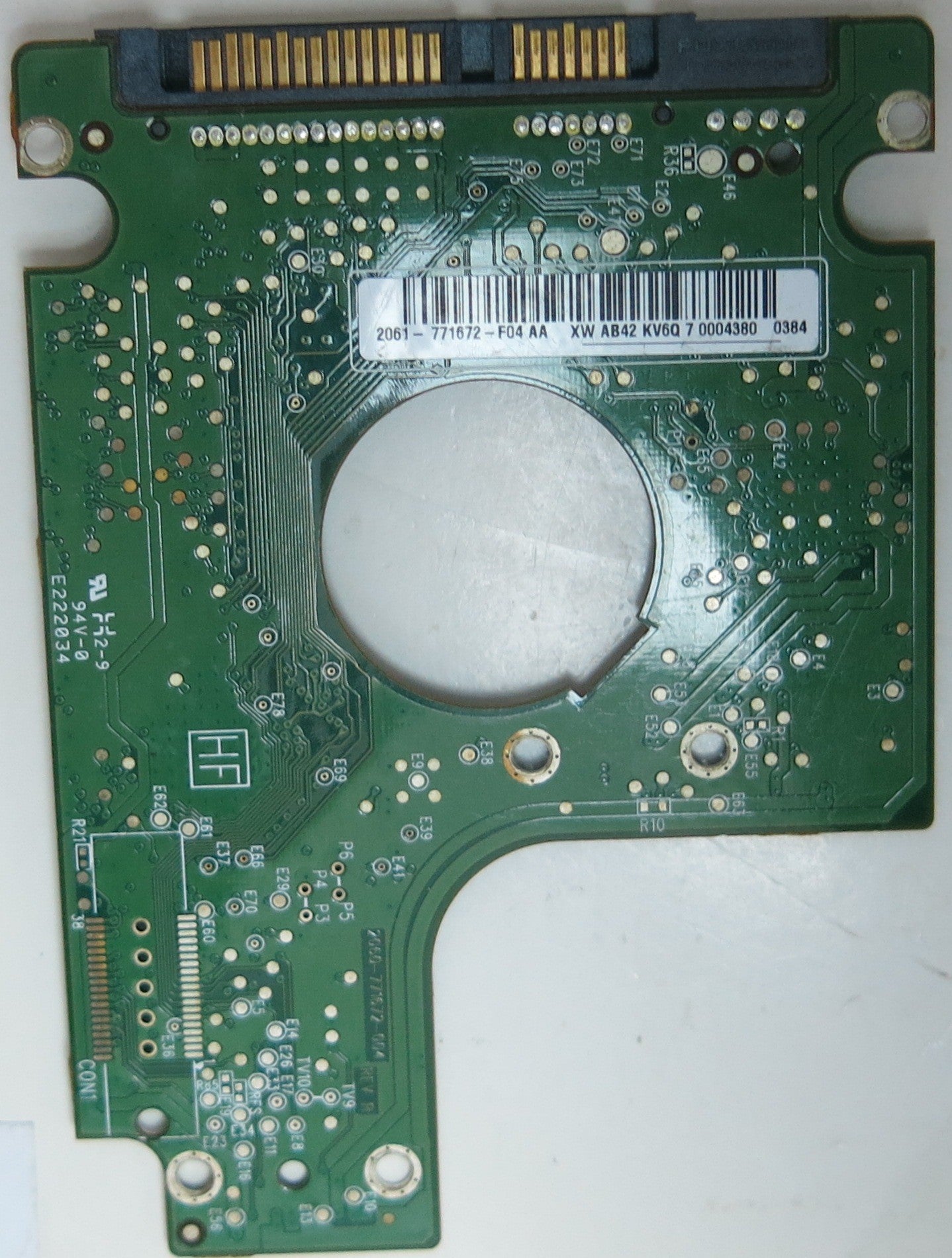 WESTERN DIGITAL, DCM , 2060-771672-004 REV A PCB