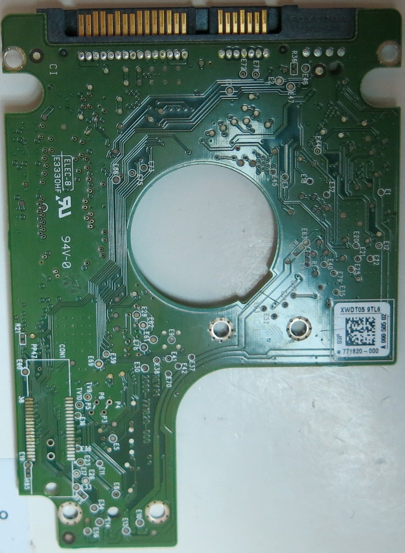 WESTERN DIGITAL , DCM , 2060-771820-000 REV A PCB