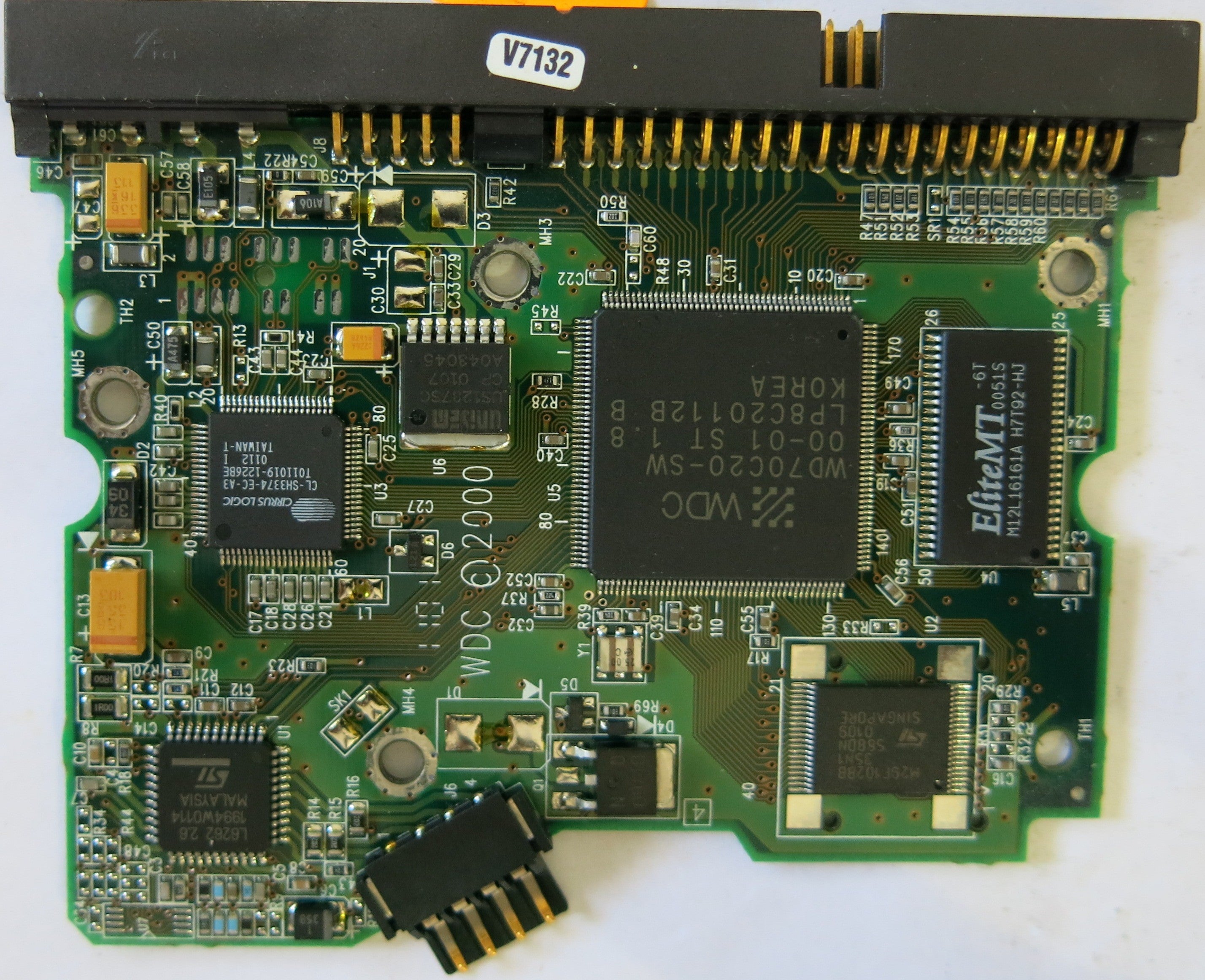 WESTERN DIGITAL HSCAEGHA  2060-001003-001 REV A PCB