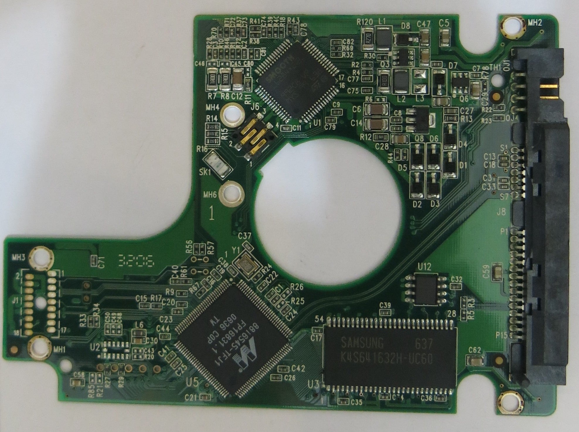 WESTERN DIGITAL WD1000BEVS-22LAT0 2060-701424-007 PCB