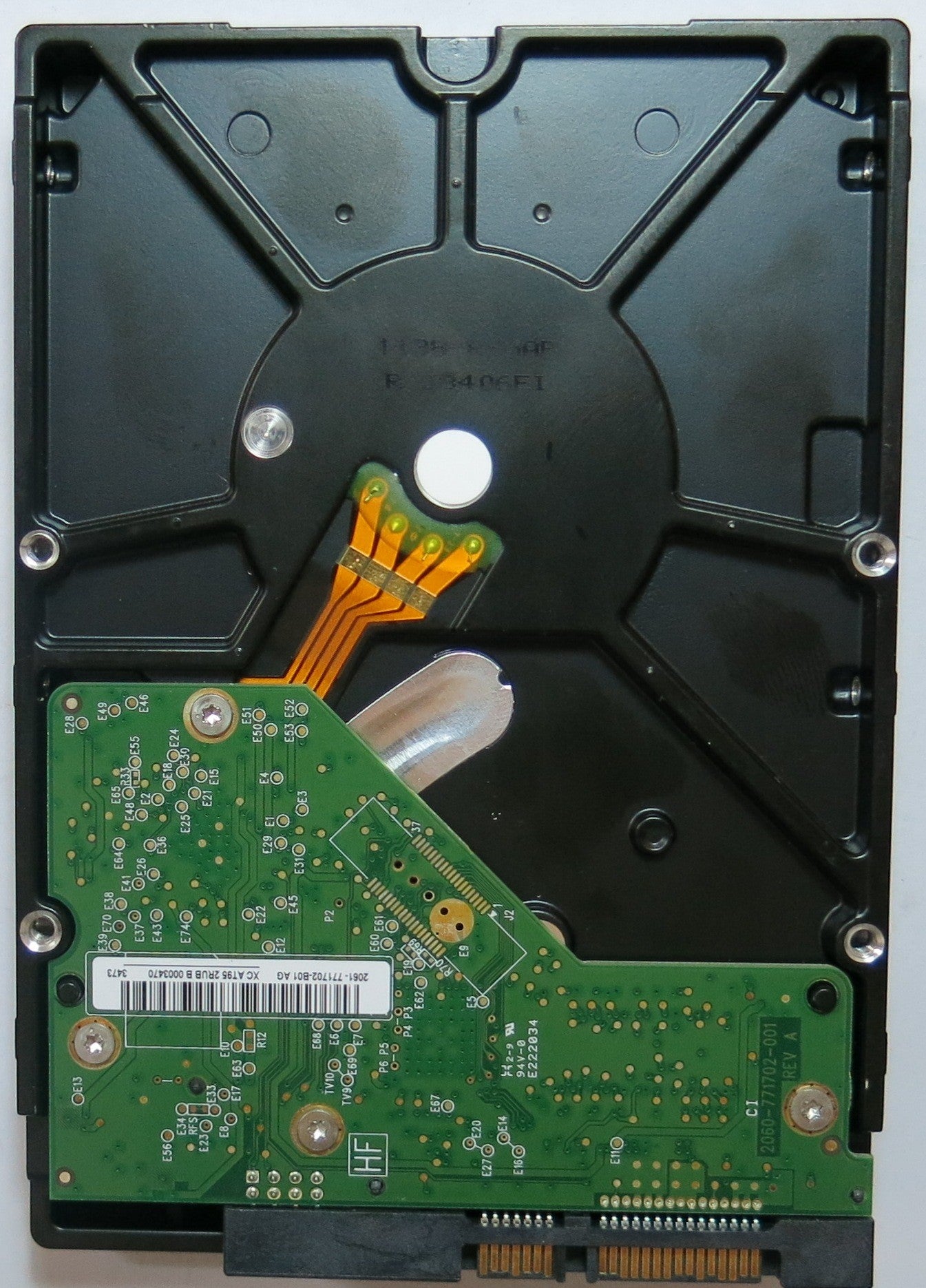 WD1003FBYX 01Y7B1,  Serial:WCAW35942829,  1TB 3.5,  PCB:2060-771702-001- REV A
