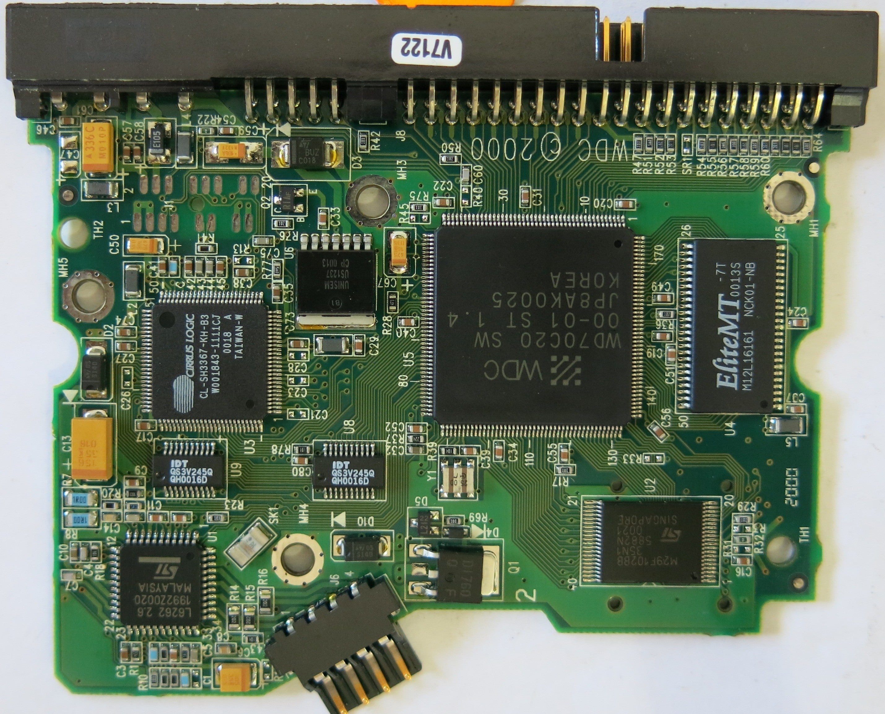 WESTERN DIGITAL WD102BB-75BCB0 2060-001047-001 REV A PCB