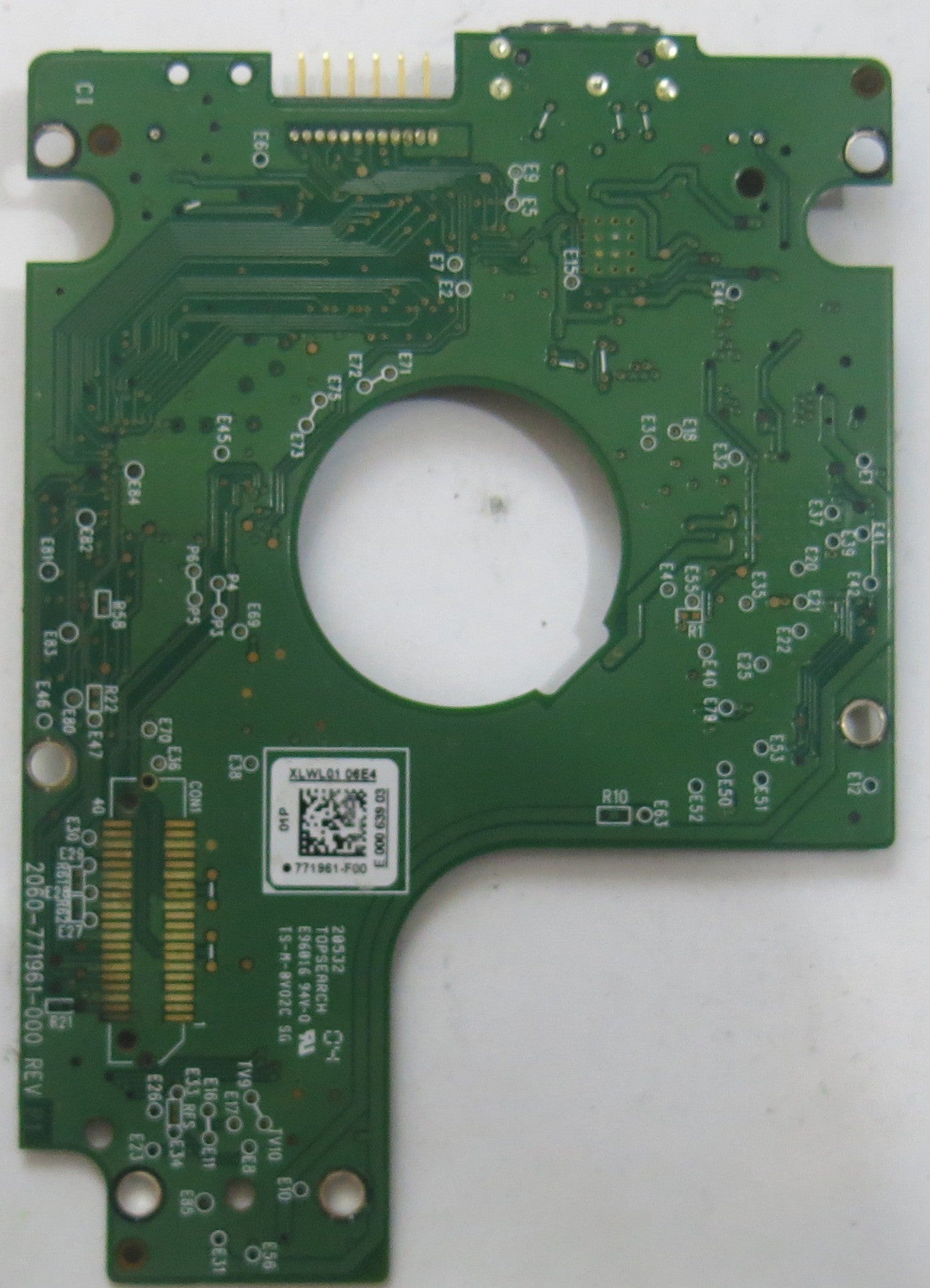 WESTERN DIGITAL  WD10JMVW-11AJGS0 2060-771961-000 REV P1 PCB