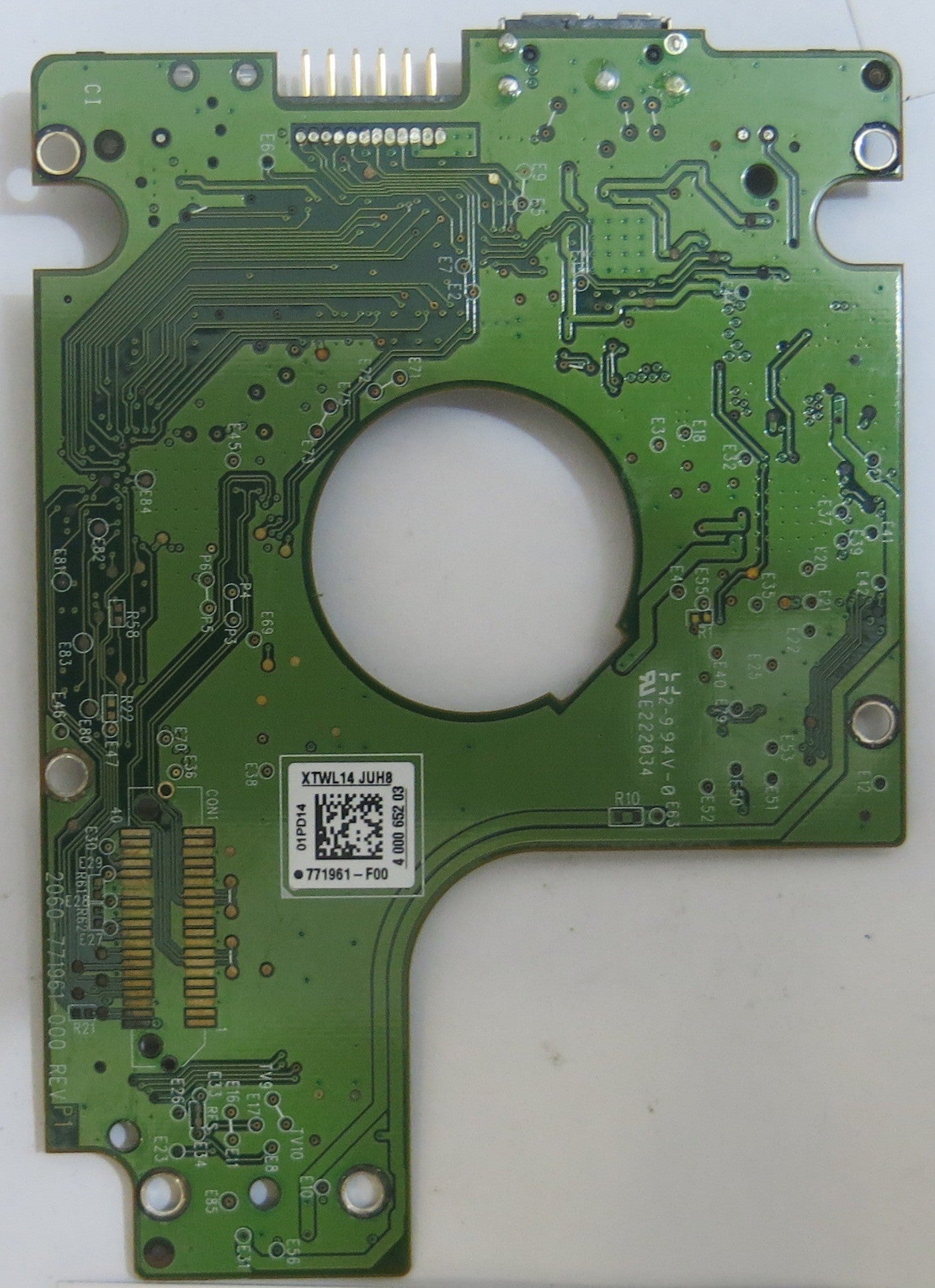 WESTERN DIGITAL WD10JMVW-11AJGS0 2060-771961-000 REV P1 PCB