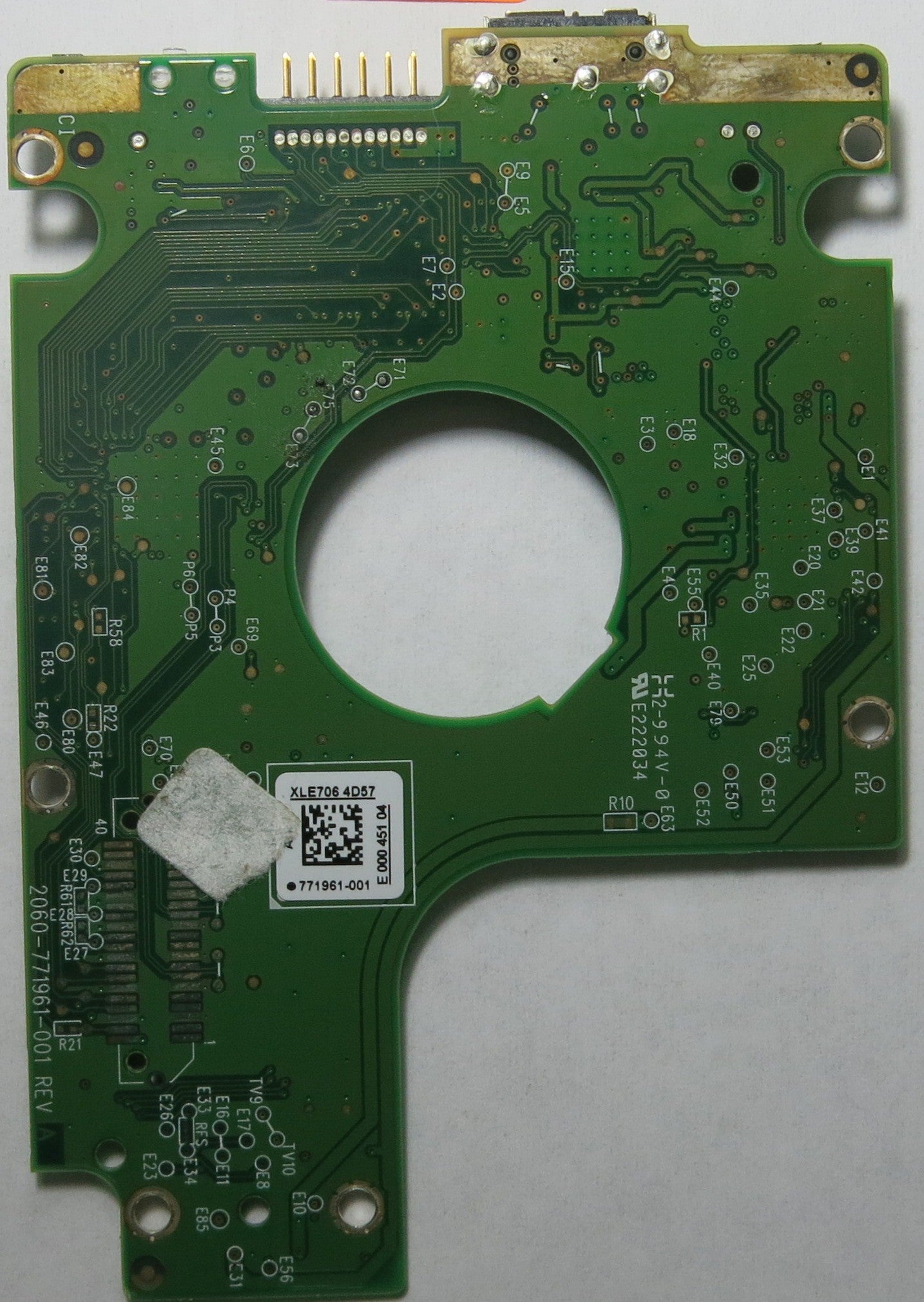 WESTERN DIGITAL WD10JMVW-11AJGS1 2060-771961-001 REV A PCB
