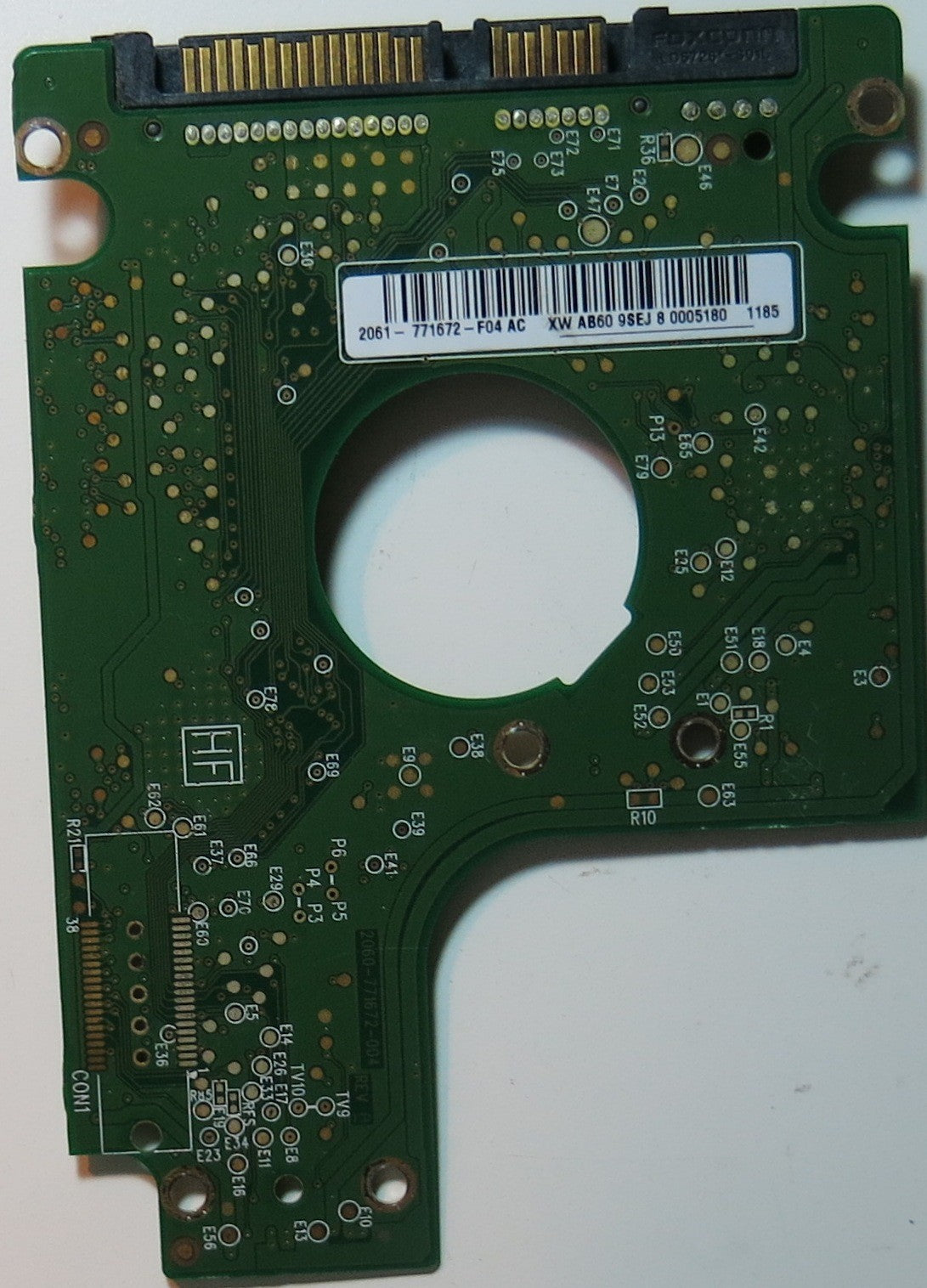 WESTERN DIGITAL WD10JMVW-11S5XS0,  PCB