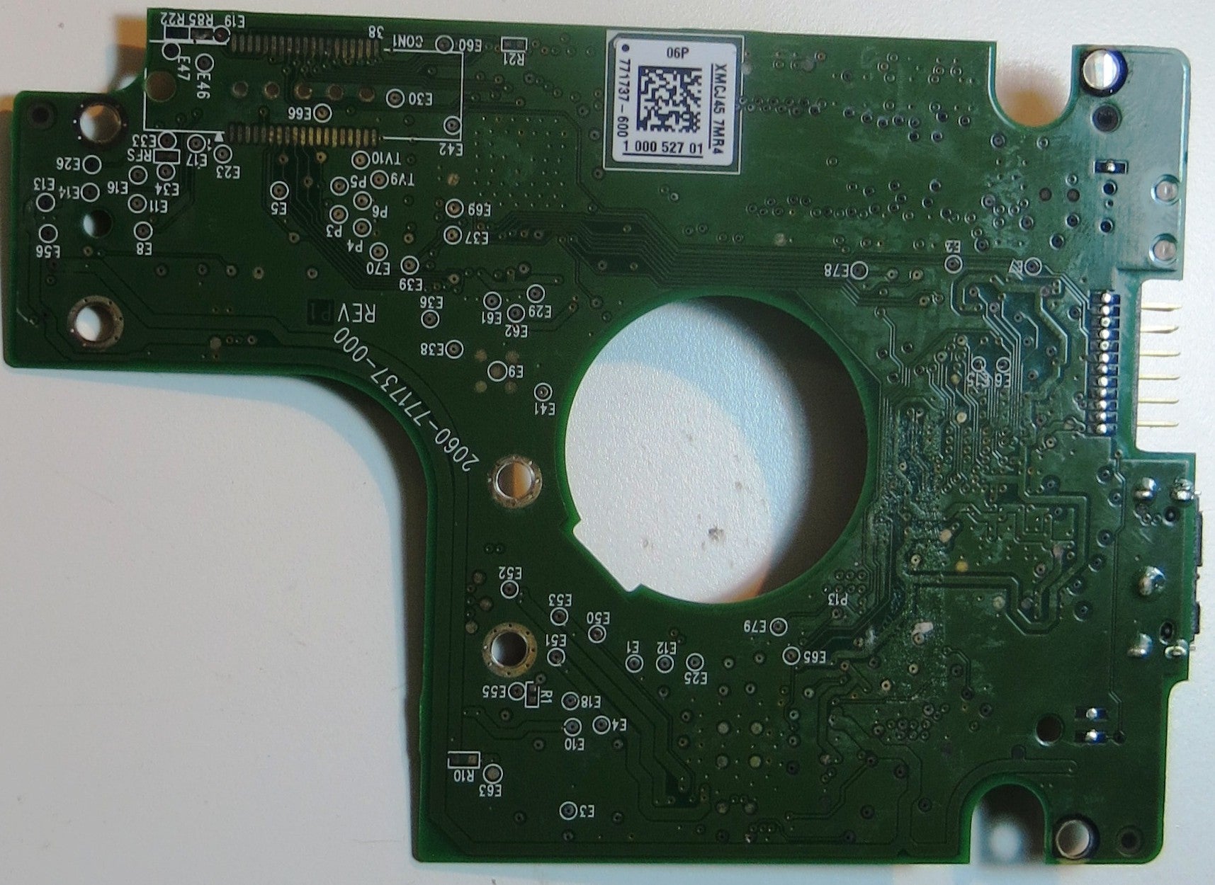 WESTERN DIGITAL WD10TMVW'11ZSMS1,  PCB