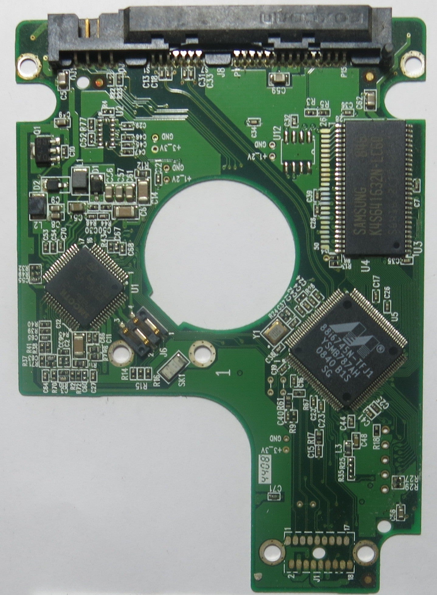 WESTERN DIGITAL WD1200BEVT-75ZCT2 2060-701499-000 REV A PCB