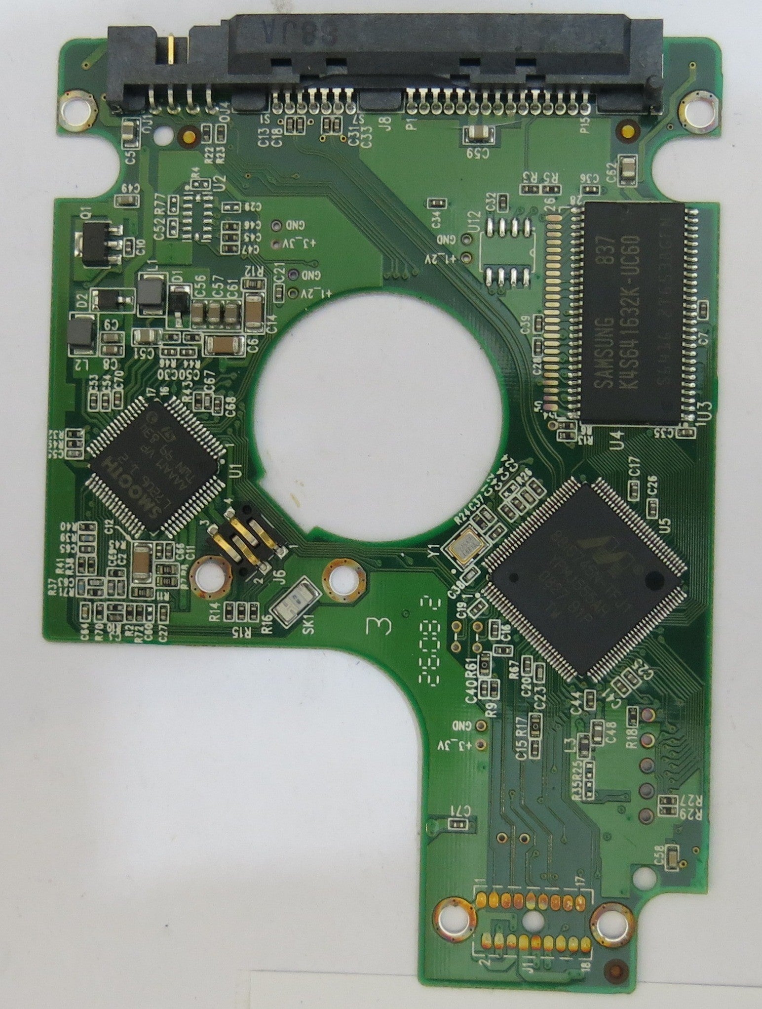 WESTERN DIGITAL WD1200BEVT-75ZCT2 2060-701499-000 REV A PCB
