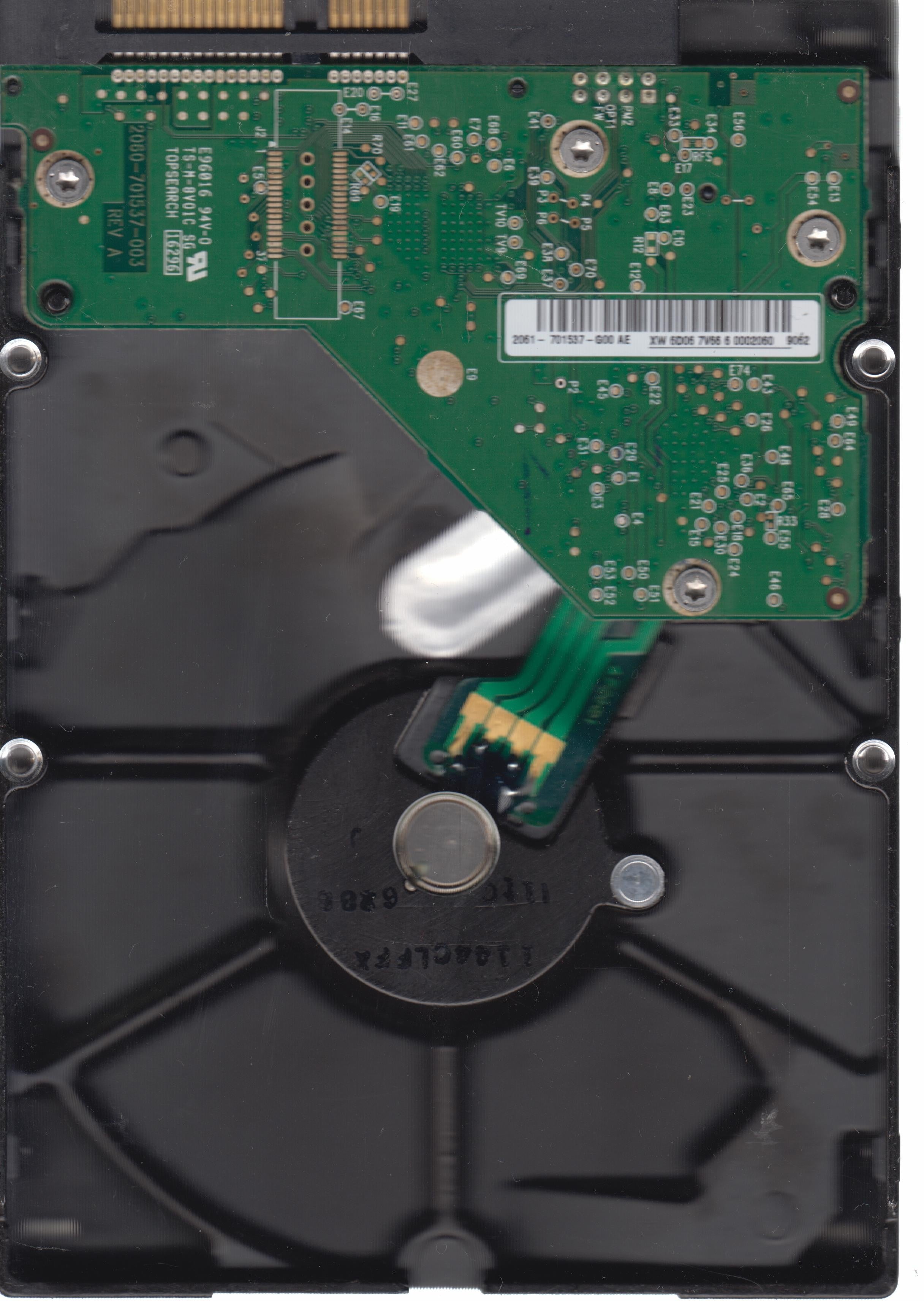 WD1600AAJS-60B4A0 PCB:  2060-701537-003 REV A Serial Number:  WMAT21302025 P/N 484052-001 160GB