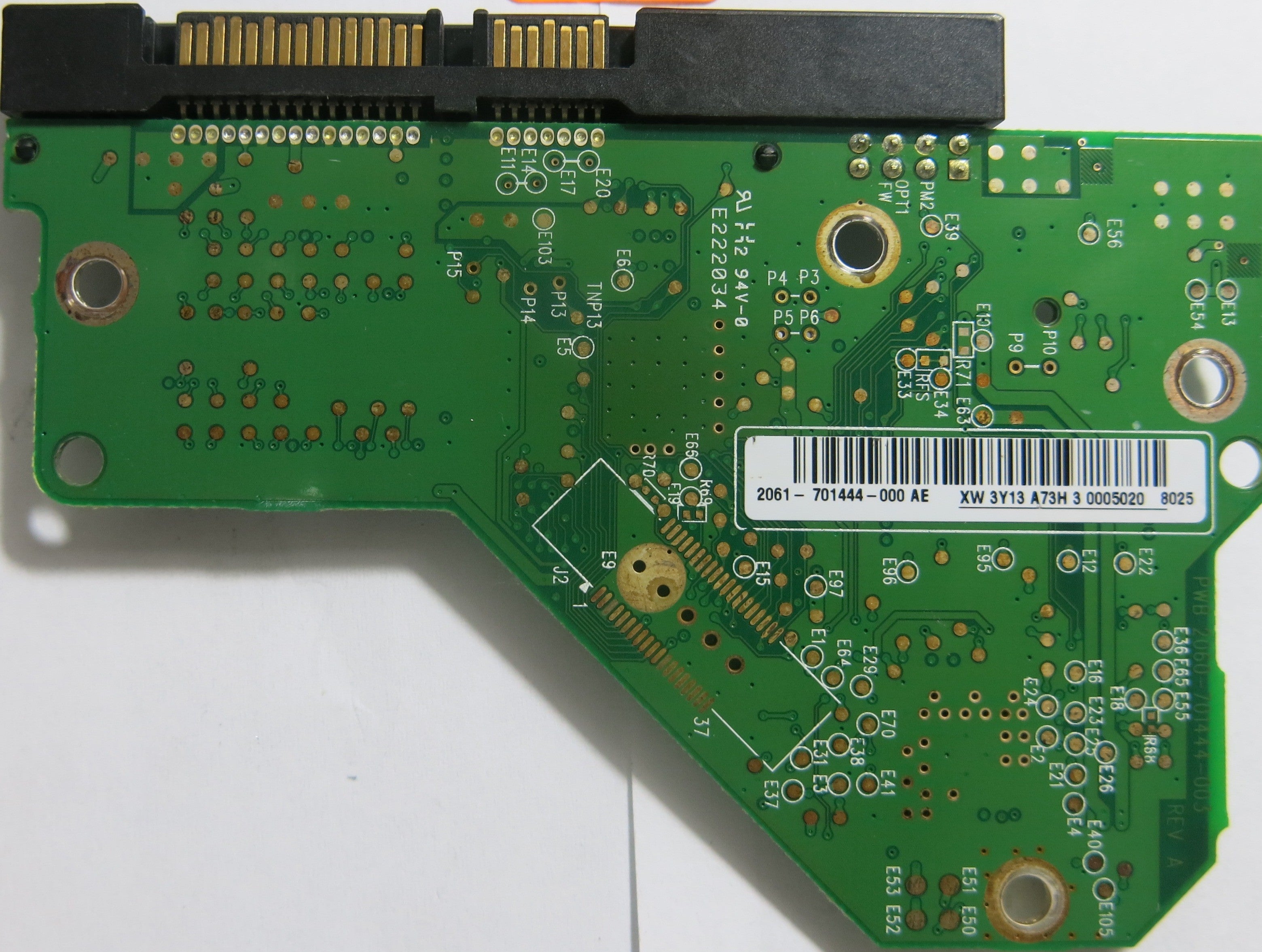 WESTERN DIGITAL WD1600AVBS-63SVA0 2060--701444-003 PCB