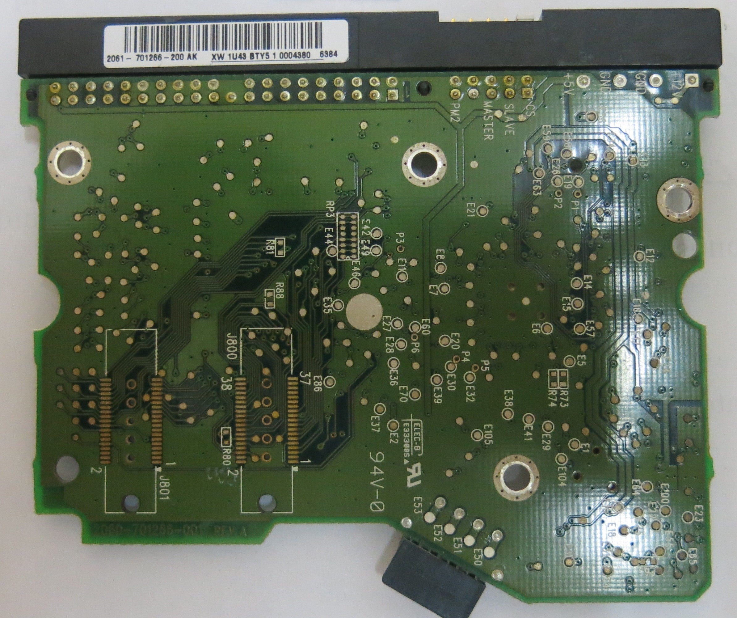 WESTERN DIGITAL WD1600BB-56GUC0 2060-701266-001 REV A PCB