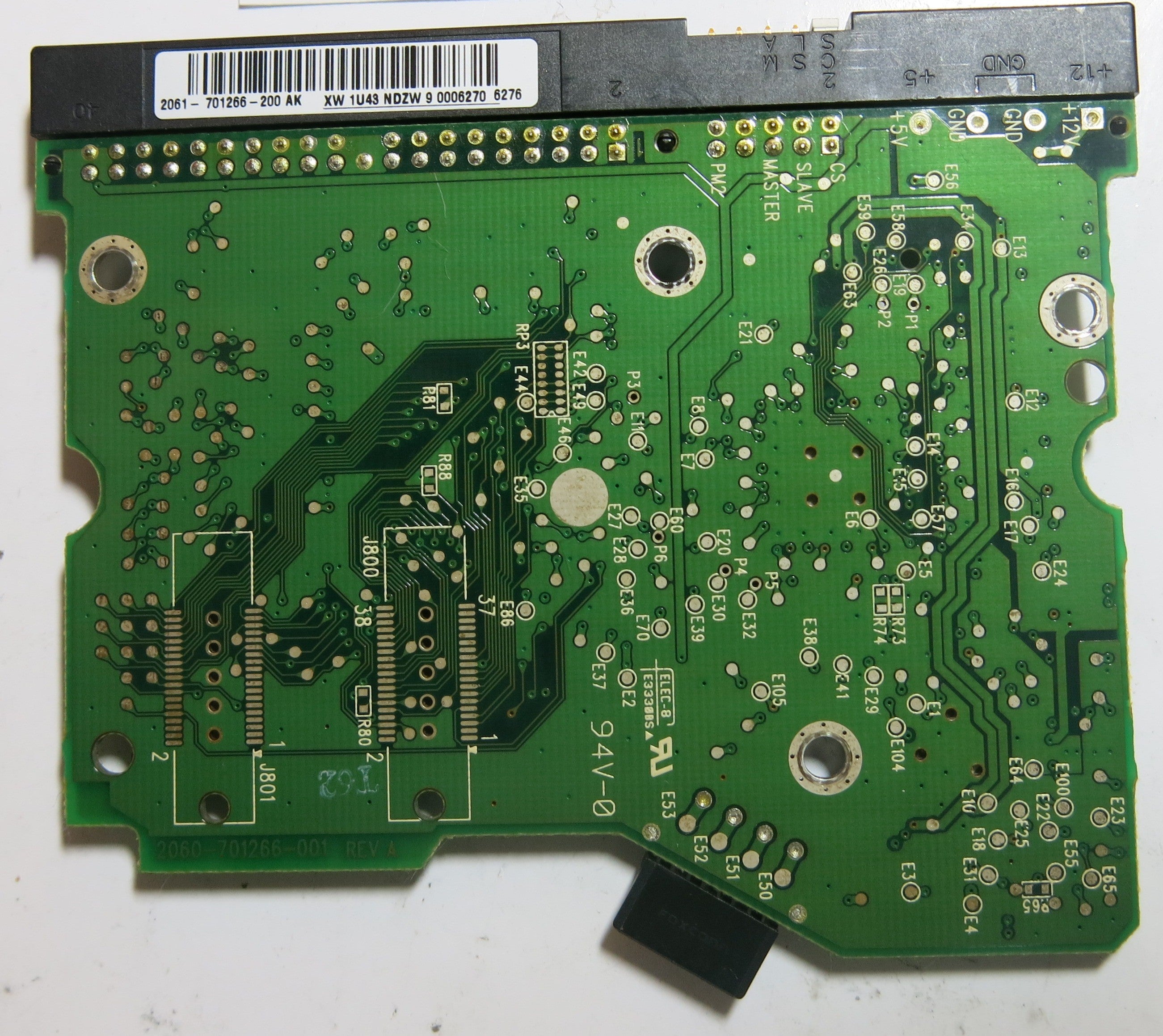 WESTERN DIGITAL WD1600BB-56GUC0 2060-701266-001-REV A PCB