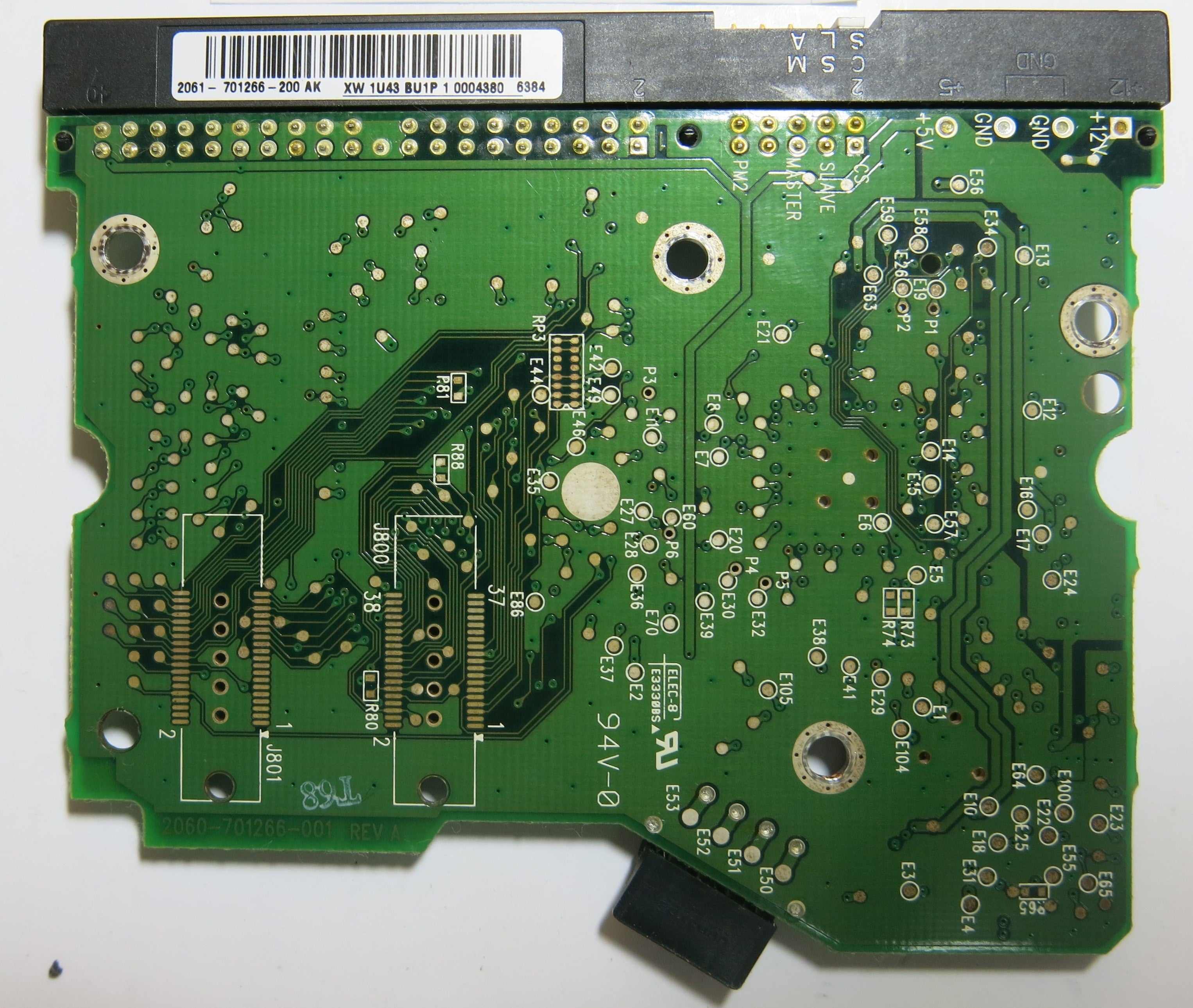 WESTERN DIGITAL WD1600BB-56GUC0 2060-701292-001 REV A PCB