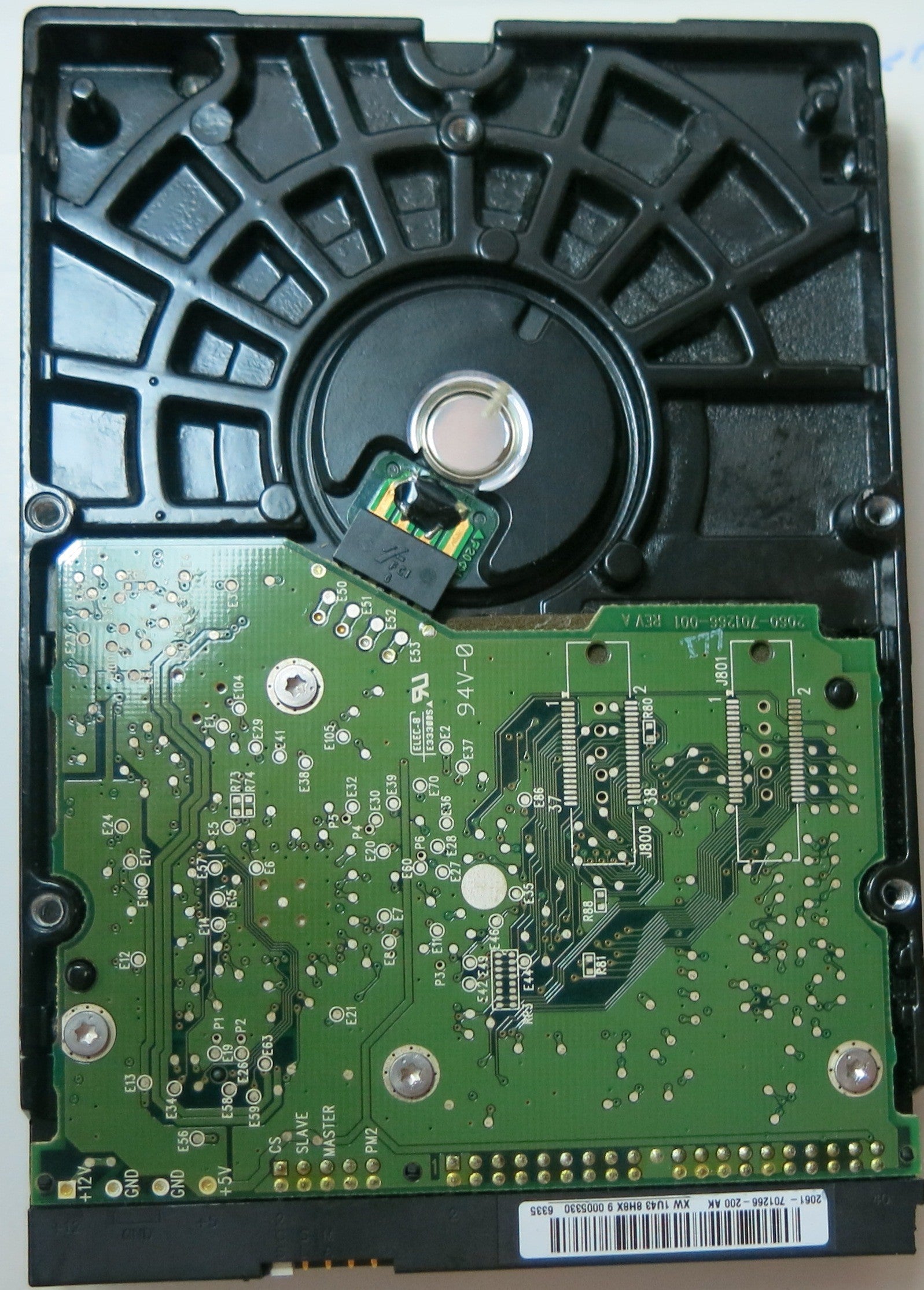 WD1600BB-56GUCO PCB: 2060-701266-001 REV A SERIAL NUMBER: WMAL95059801 DCM DSBACT2CA 160GB