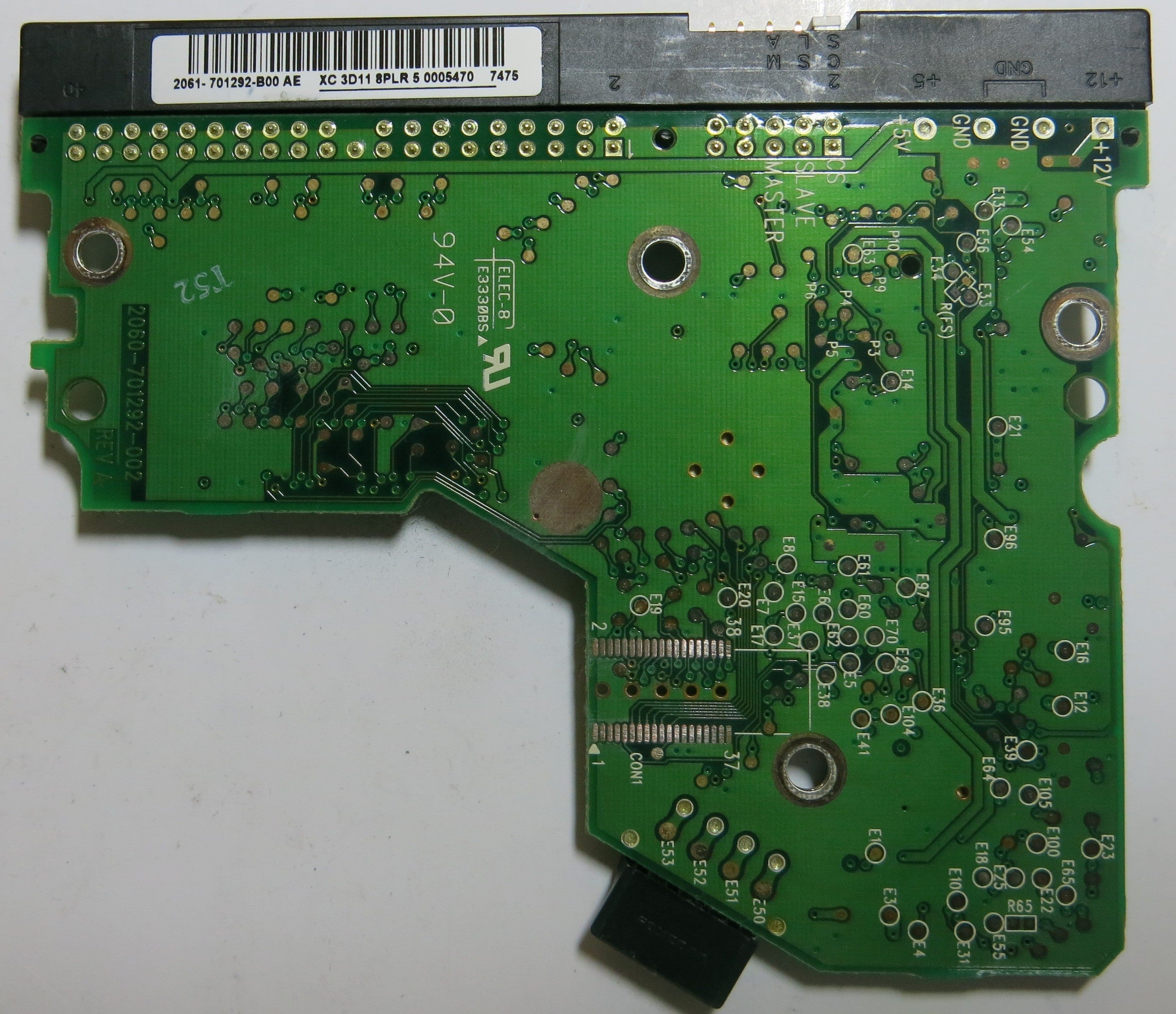WESTERN DIGITAL WD1600BB-56RDA0 2060-701292-002 PCB