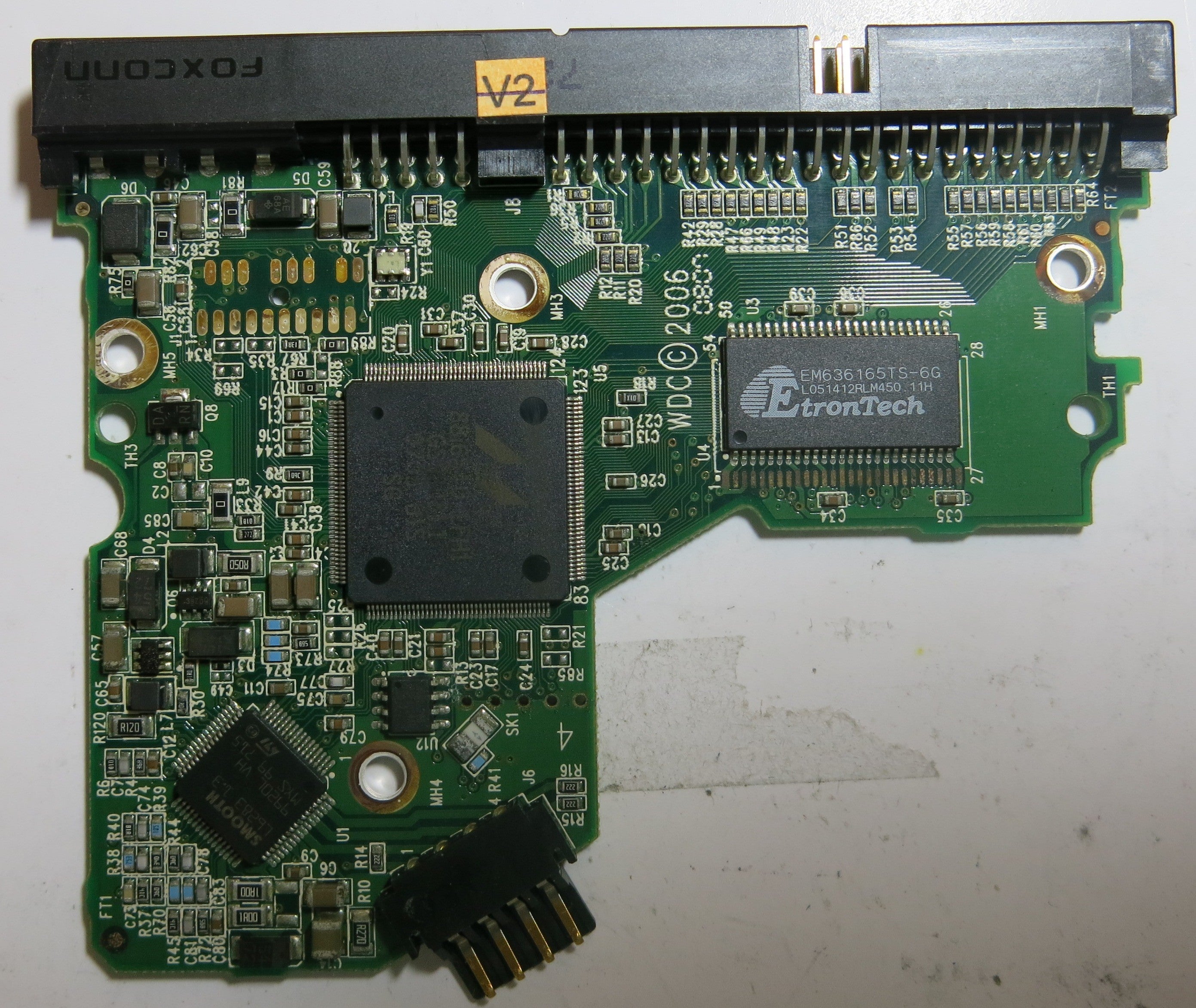 WESTERN DIGITAL WD1600BB-56RDA0 2060-701292-002 REV A PCB