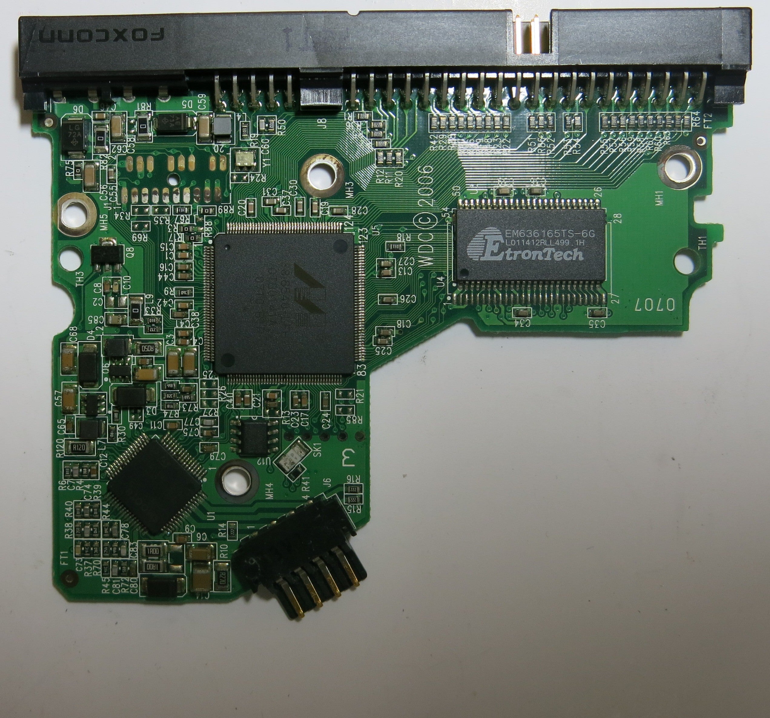 WESTERN DIGITAL WD1600BB-56RDA0 2060-701292-002 REV A PCB