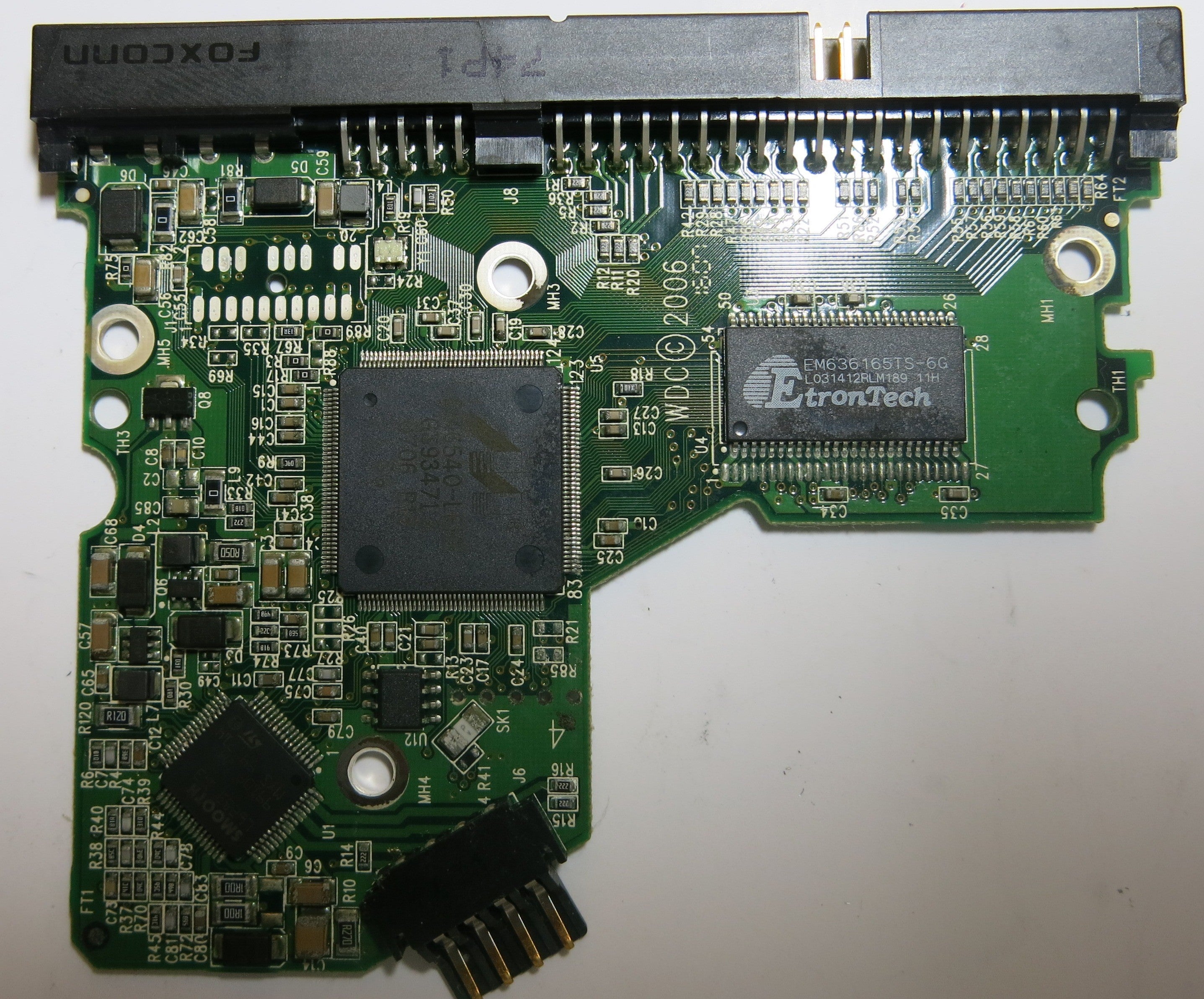 WESTERN DIGITAL WD1600BB-56RDA0 2060-701292-002 REV A PCB