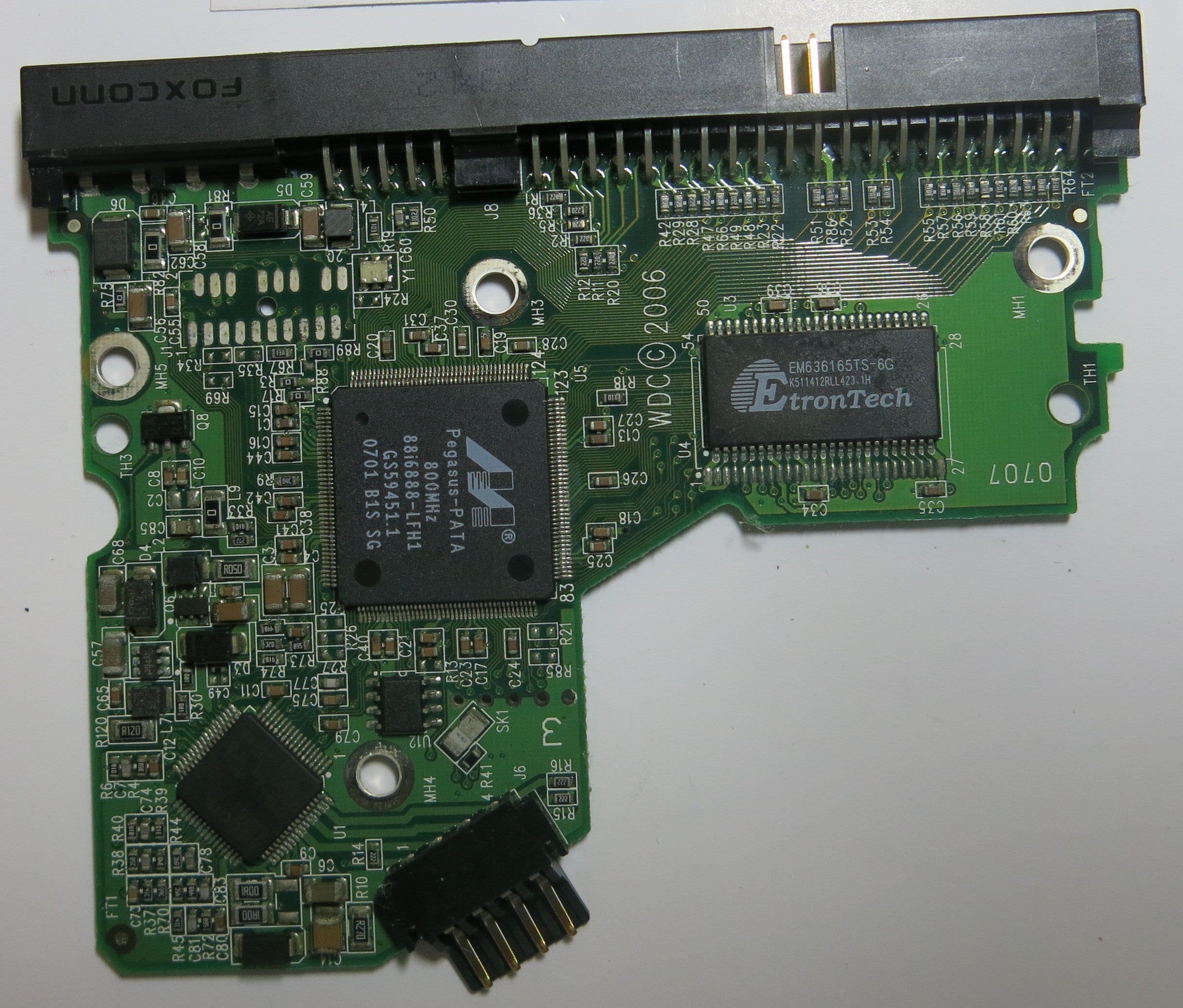 WESTERN DIGITAL WD1600BB-56RDA0 2060-701292-002 REV A PCB