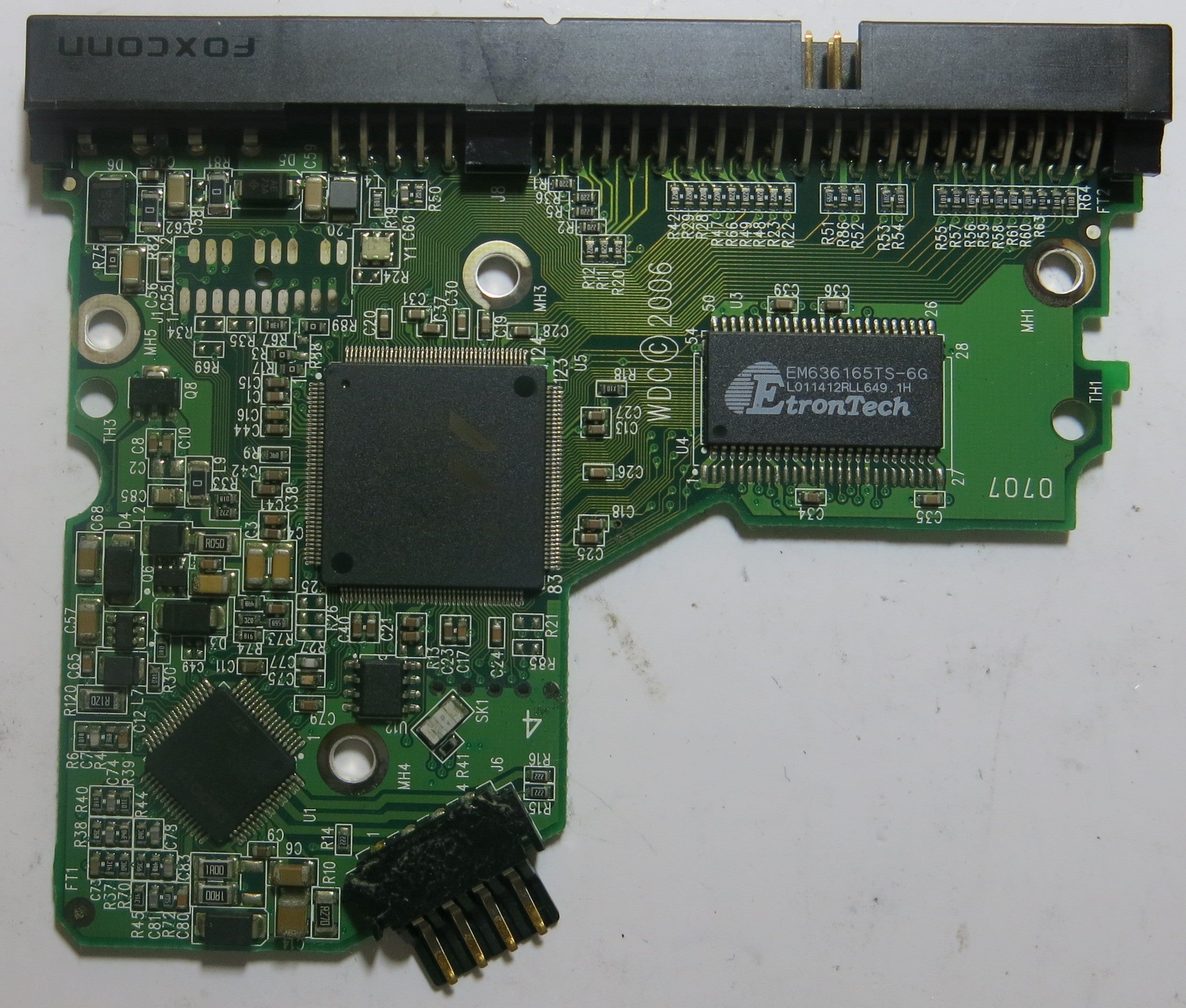 WESTERN DIGITAL WD1600BB-56RDA0 2060-701292-002 REV A PCB