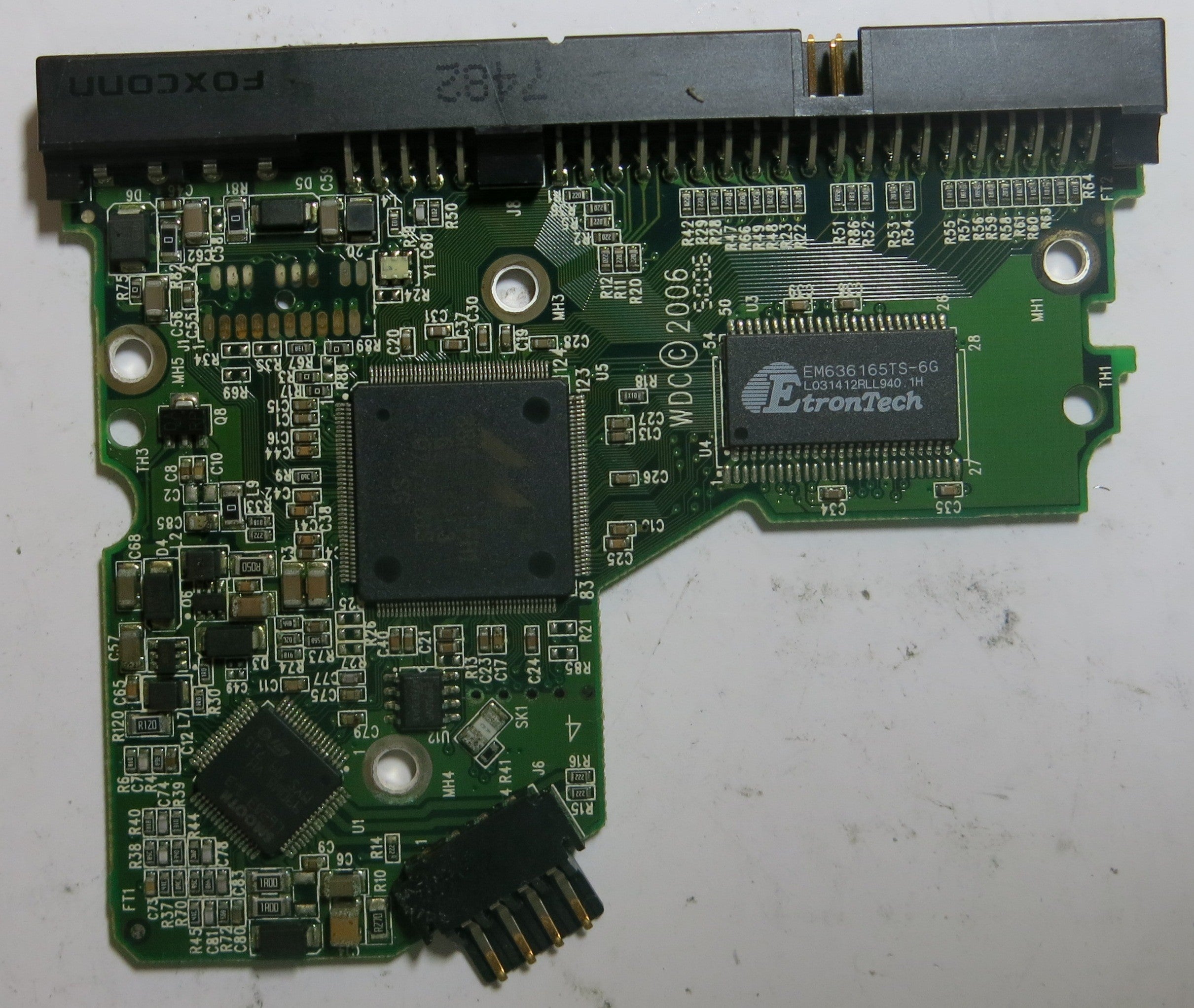 WESTERN DIGITAL WD1600BB-56RDA0 2060-701292-002 REV A PCB