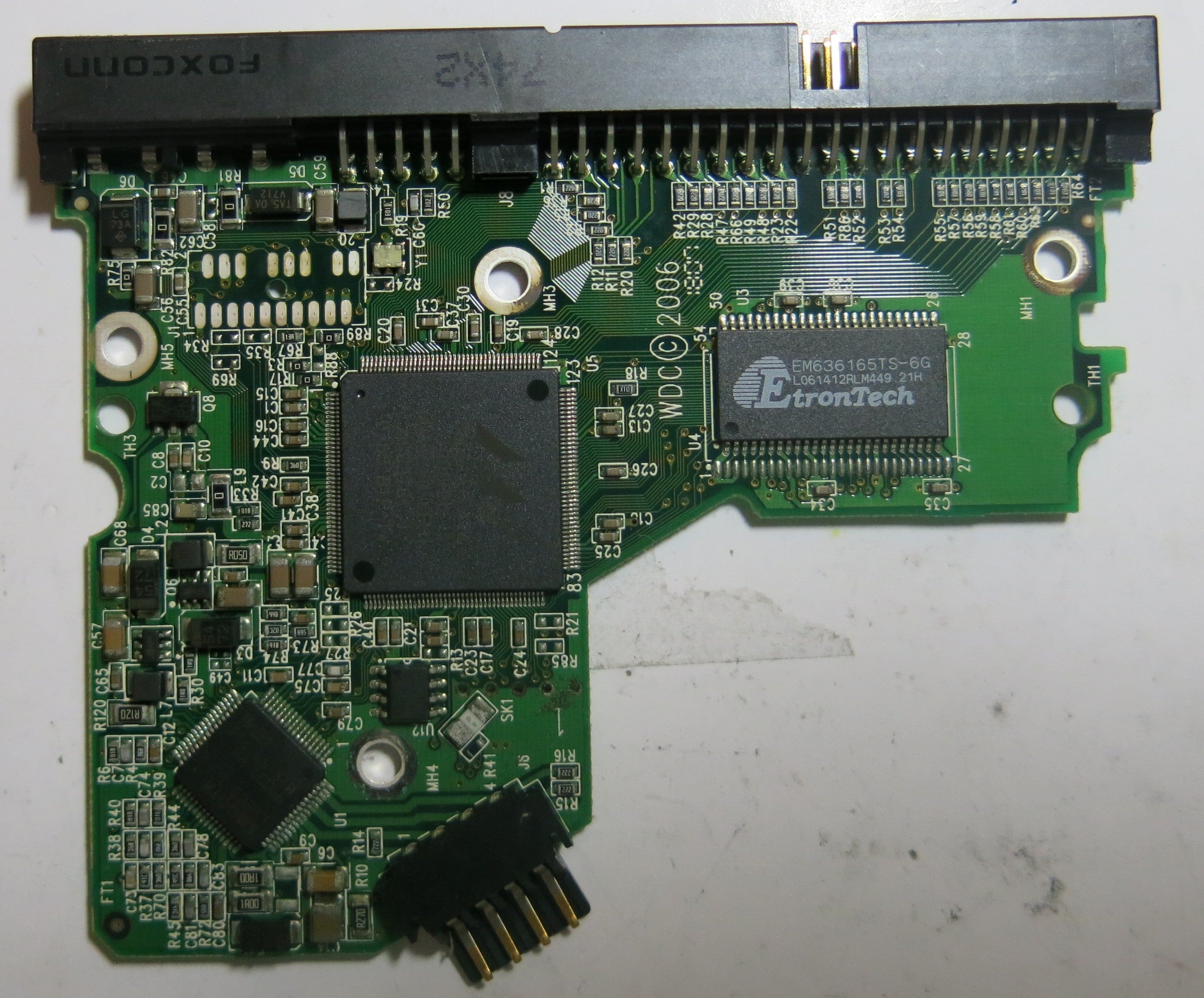 WESTERN DIGITAL WD1600BB-56RDA0 2060-701292-002 REV A PCB