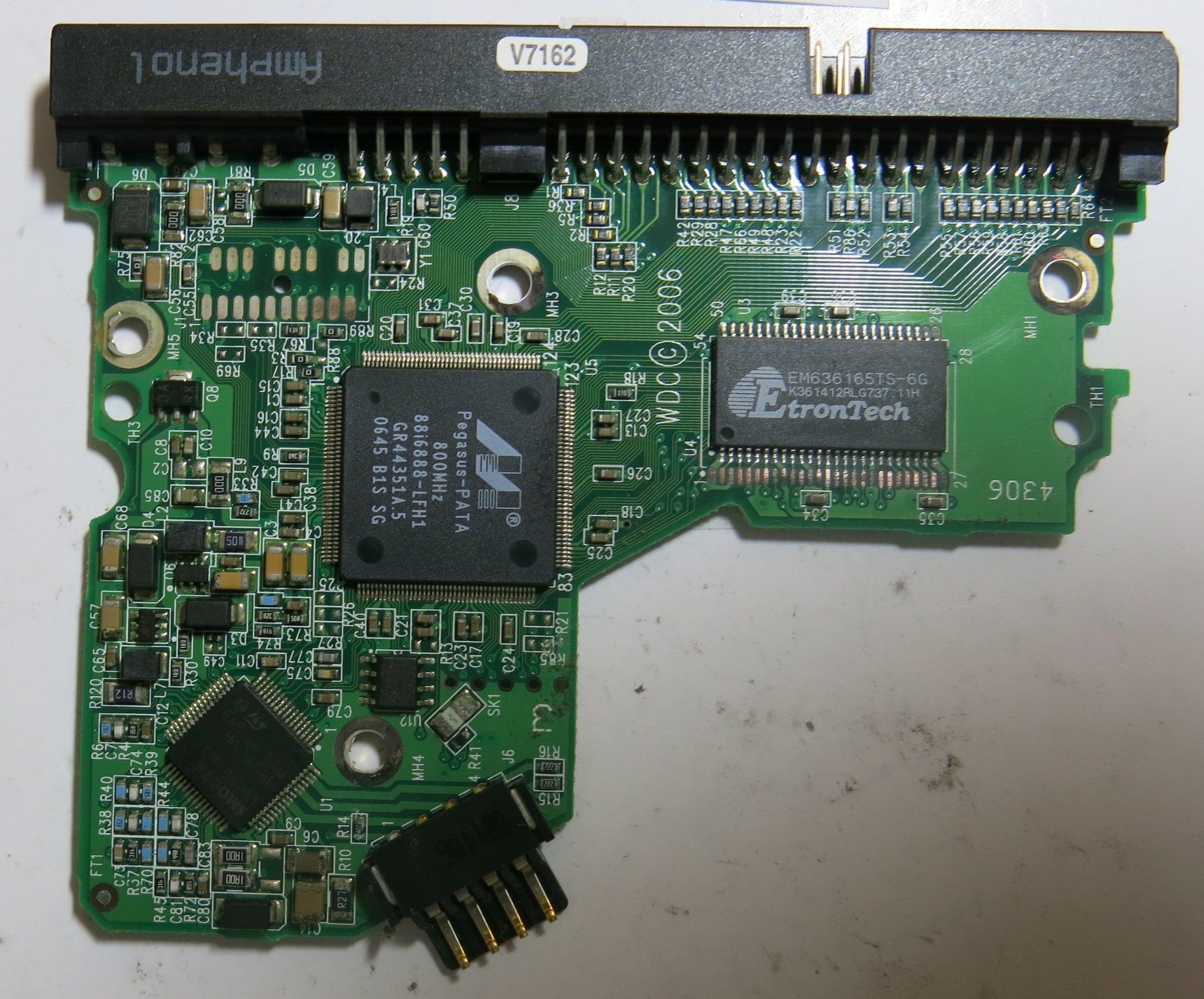 WESTERN DIGITAL WD1600BB-56RDA0 2060-701292-002 REV A PCB