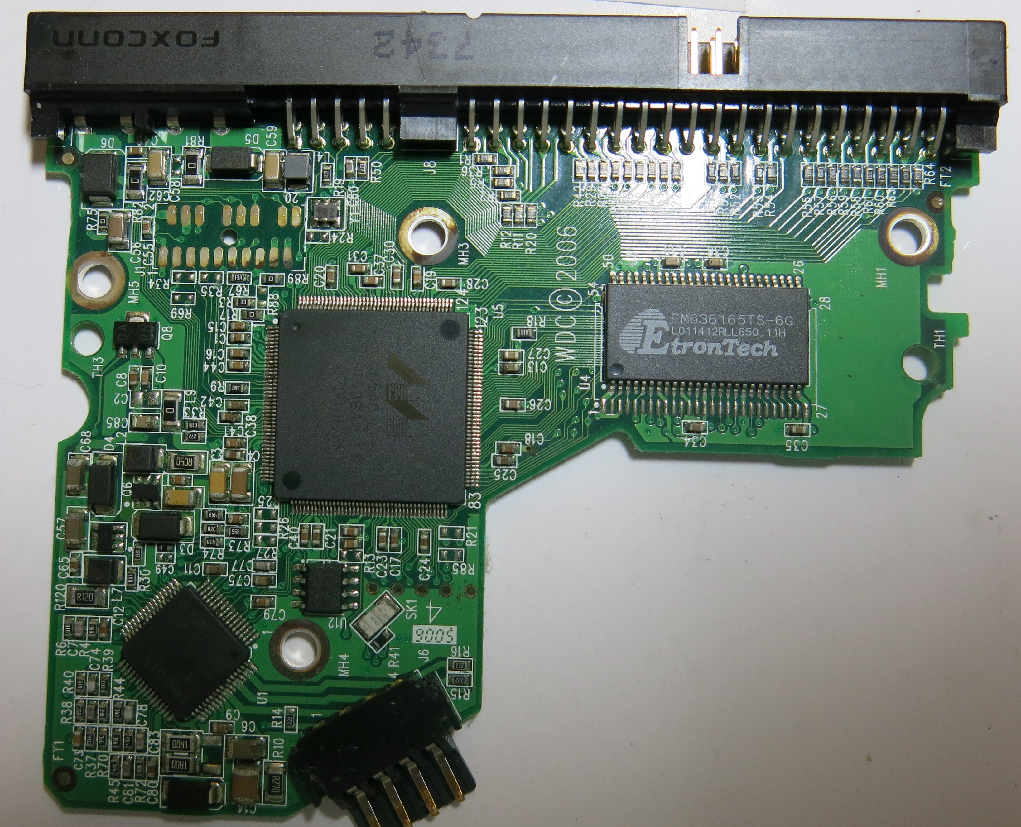 WESTERN DIGITAL WD1600BB-56RDA0 2060-701392-002 REV A PCB