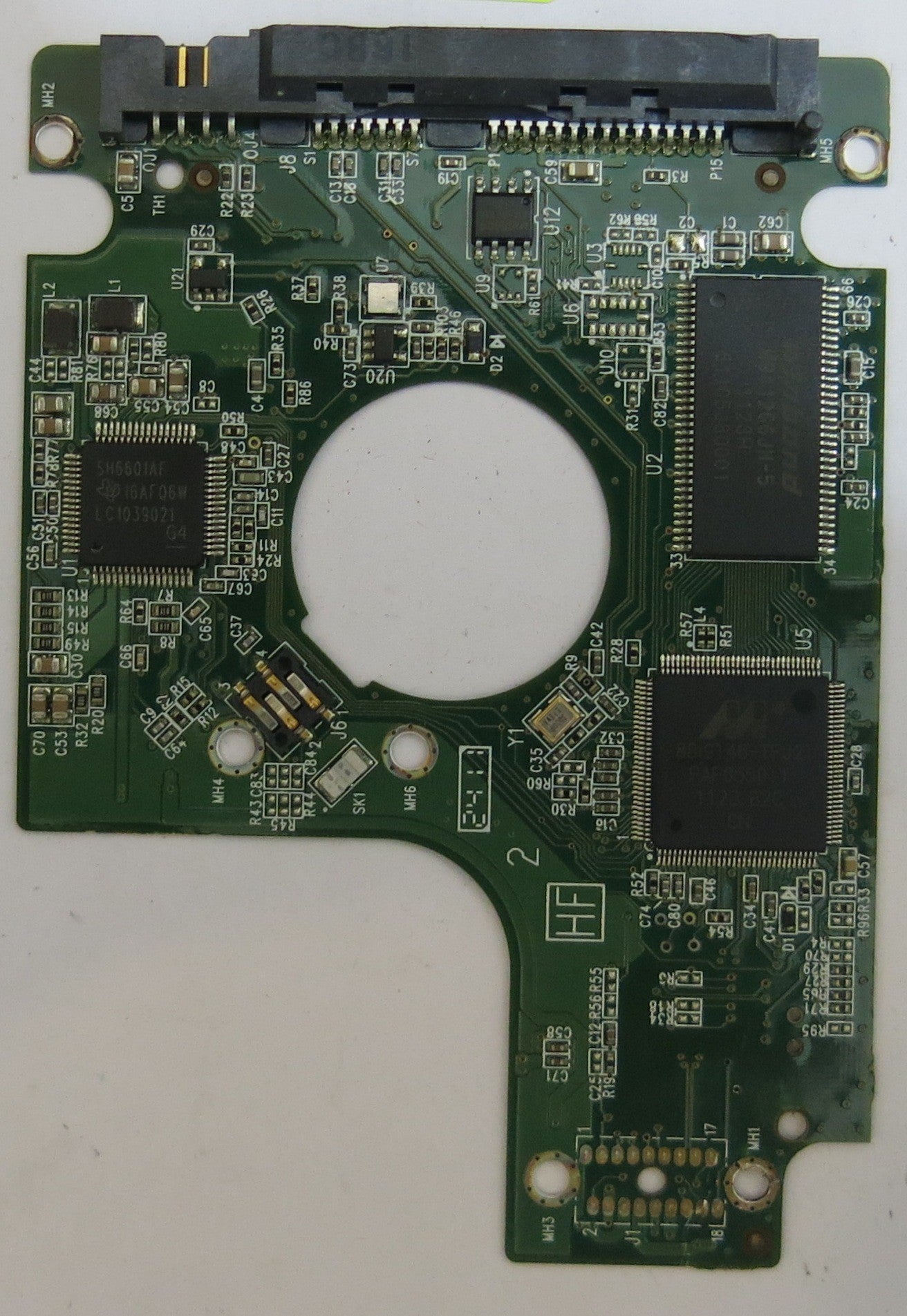 WESTERN DIGITAL WD1600BEKT-66PVMTO 2060-771692-006 REV P1 PCB