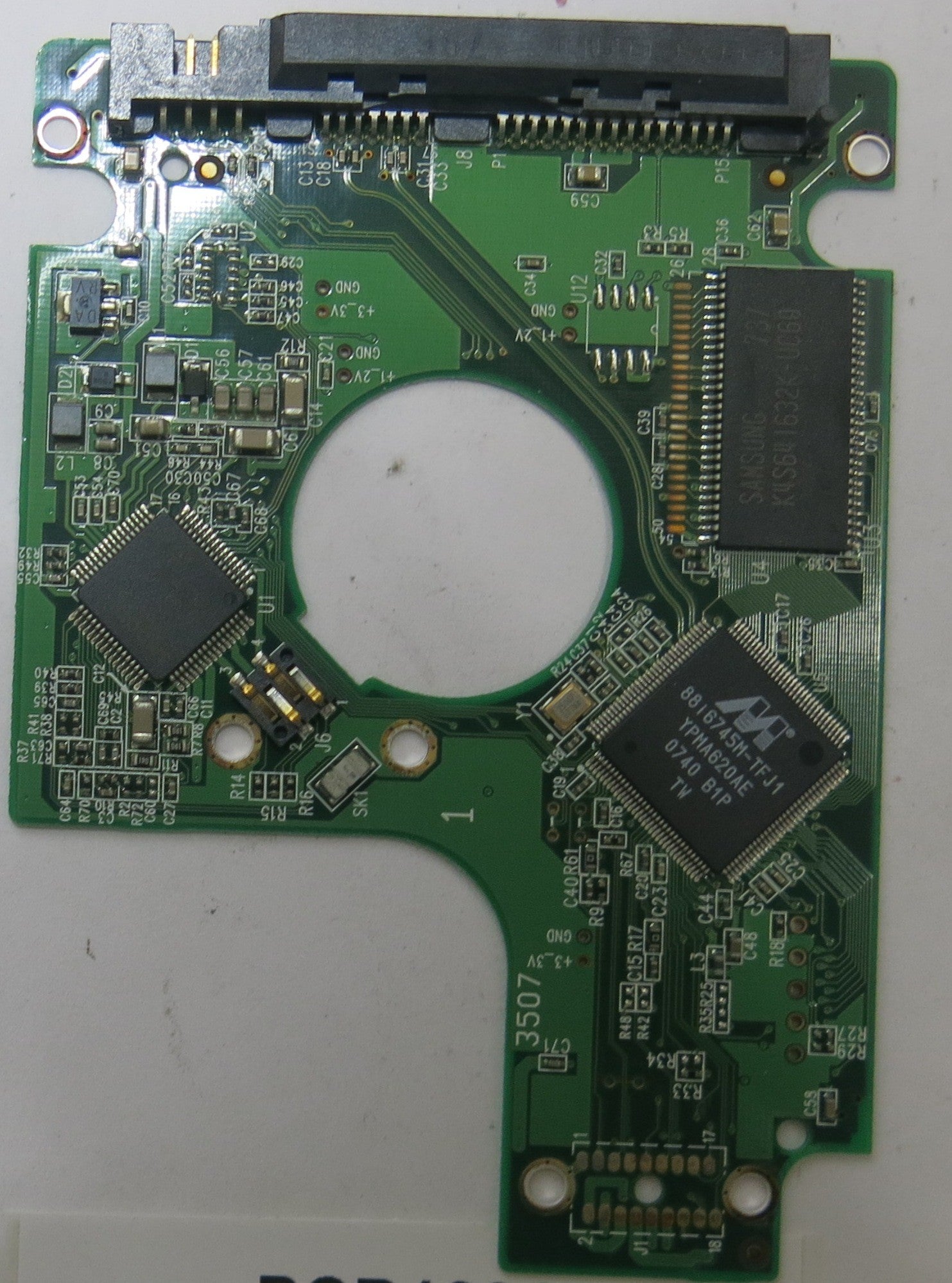WESTERN DIGITAL WD1600BEVS-22RST0 2060-701450-011 REV A PCB