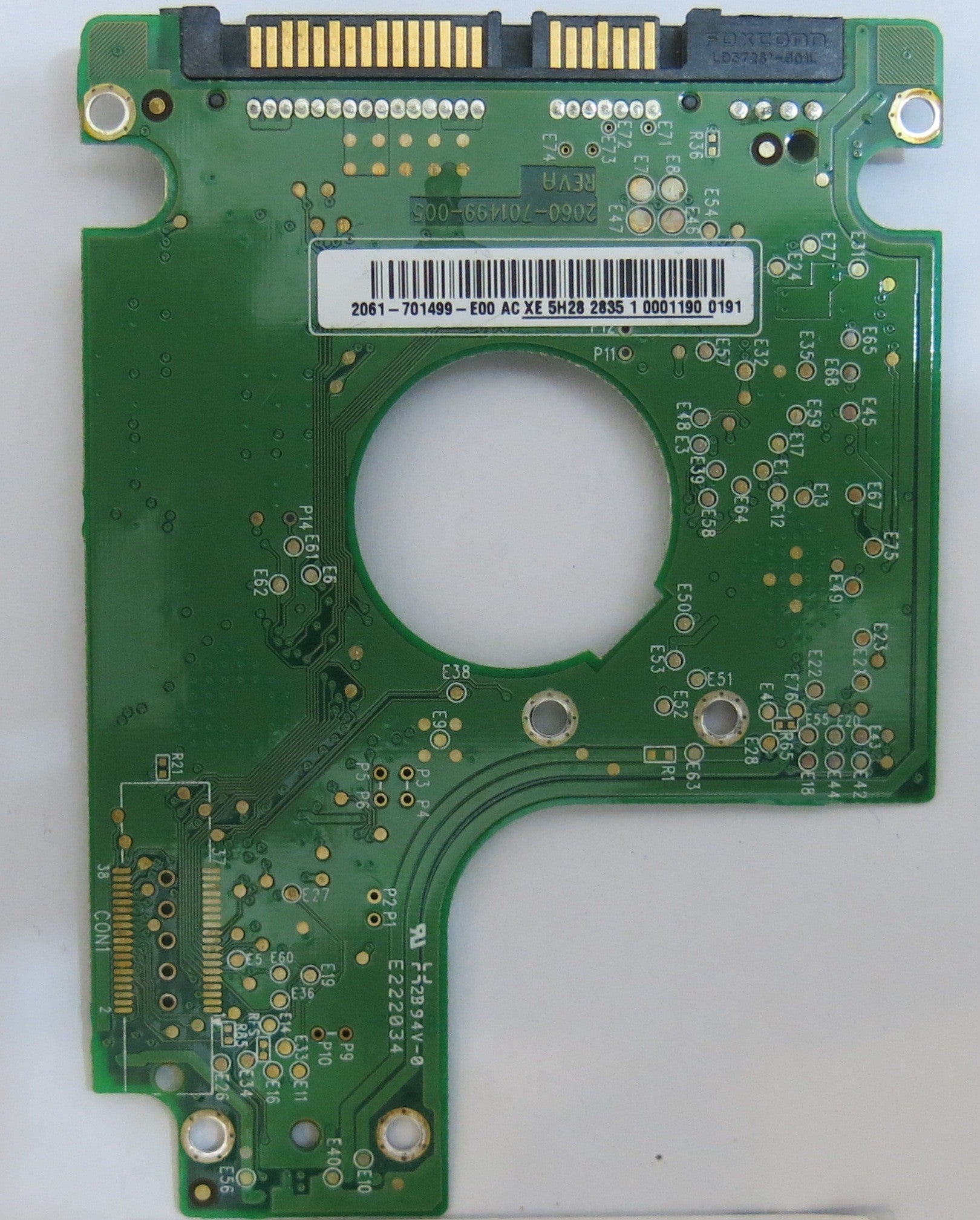 WESTERN DIGITAL WD1600BEVT-22ZCT0 2060-701499-005 REV A PCB