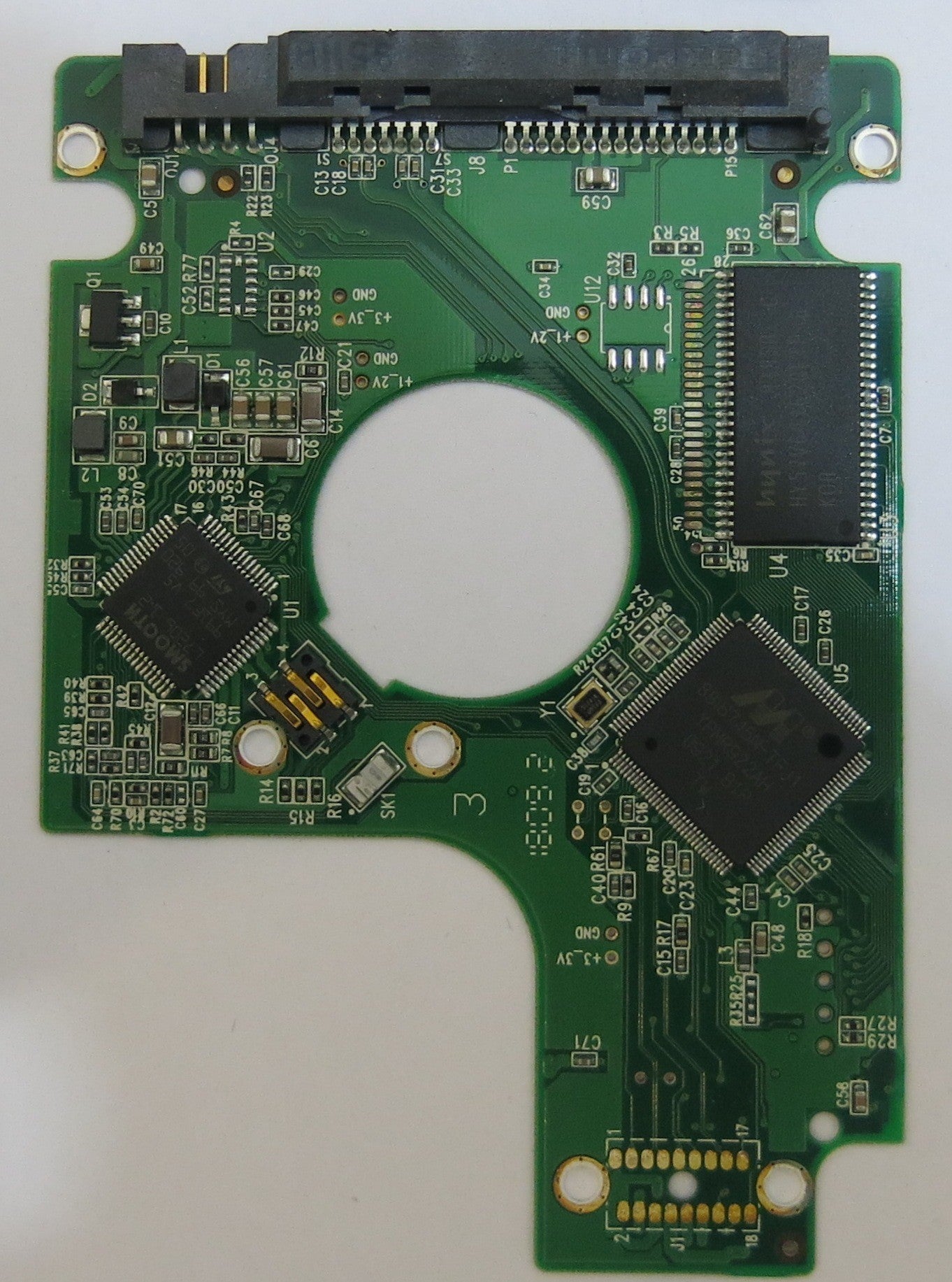 WESTERN DIGITAL WD1600BEVT-75ZCT2 2060-701499-005 REV A PCB
