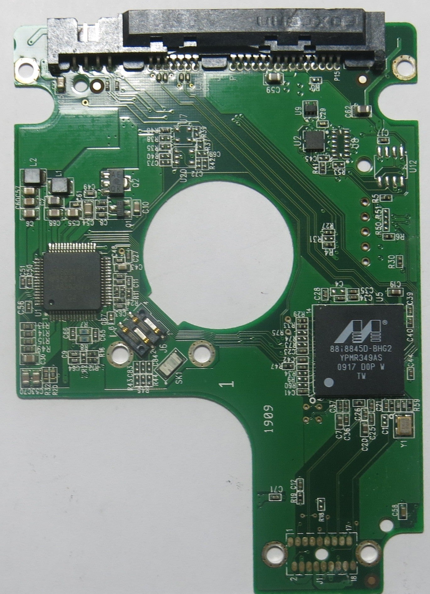 WESTERN DIGITAL WD1600BJKT-75F4T0 2060-701574-001 REV A PCB