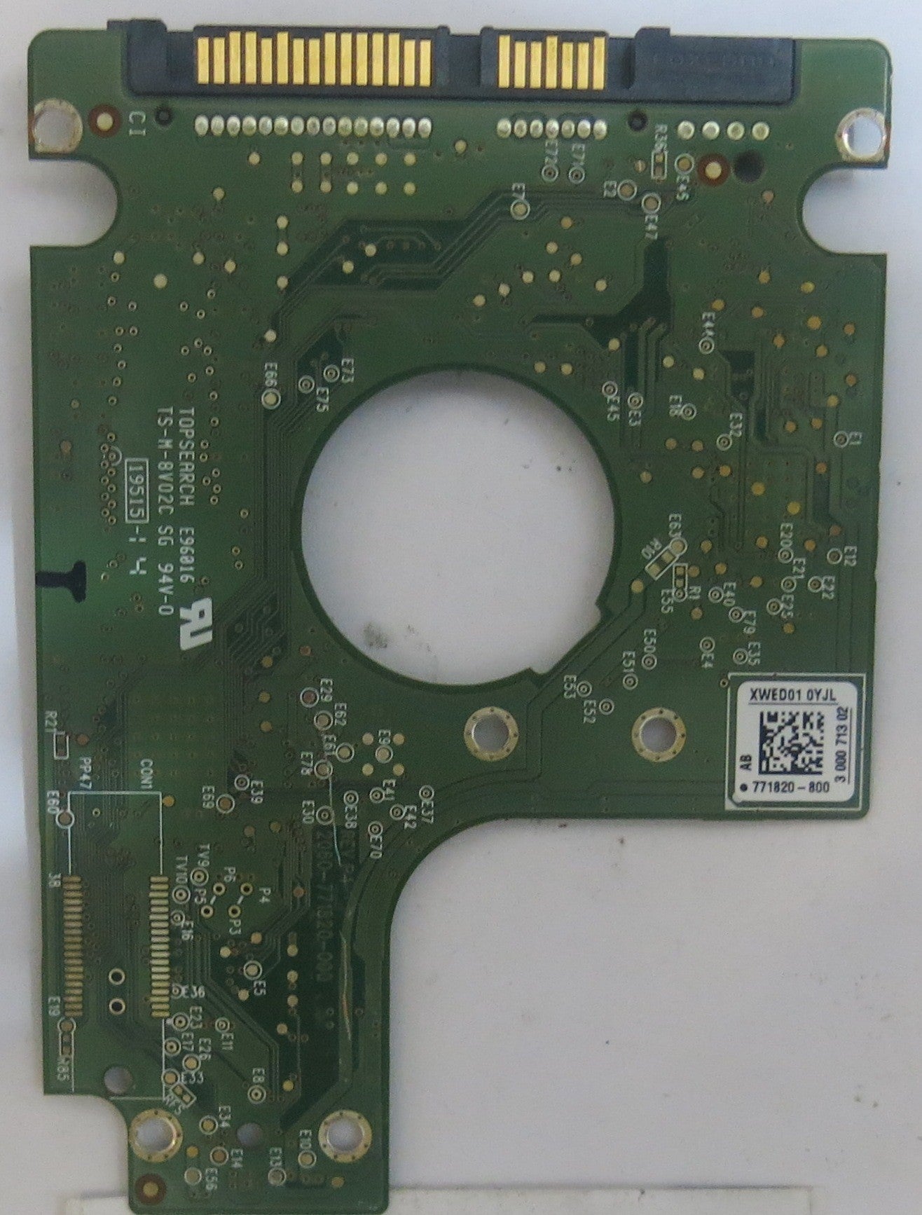 WESTERN DIGITAL WD1600BPVT-11JJ5T0 2060-771820-000 REV A PCB