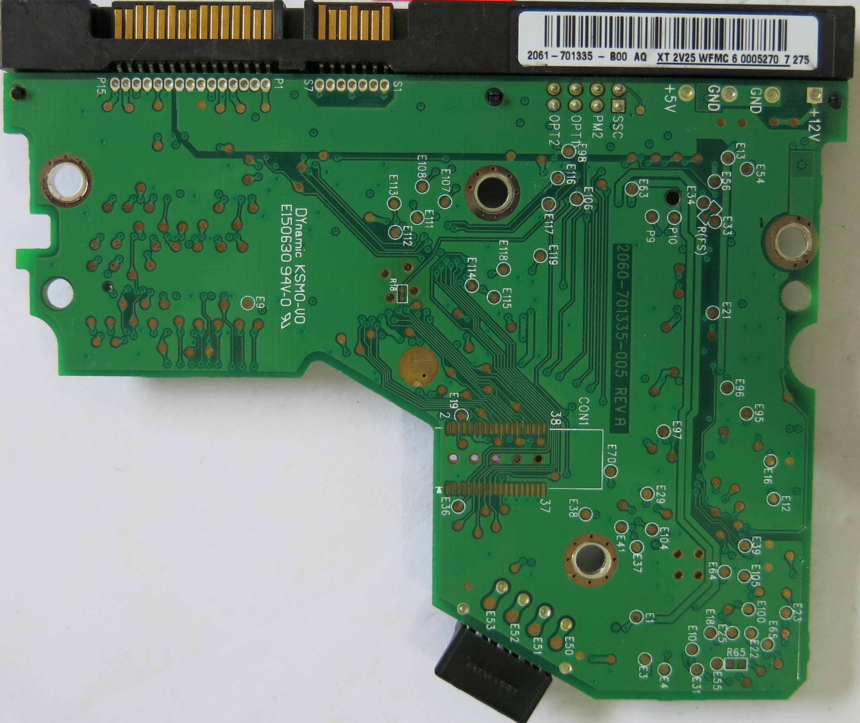 WESTERN DIGITAL WD1600JS-55MHB1 2060-701335-005 REV A PCB