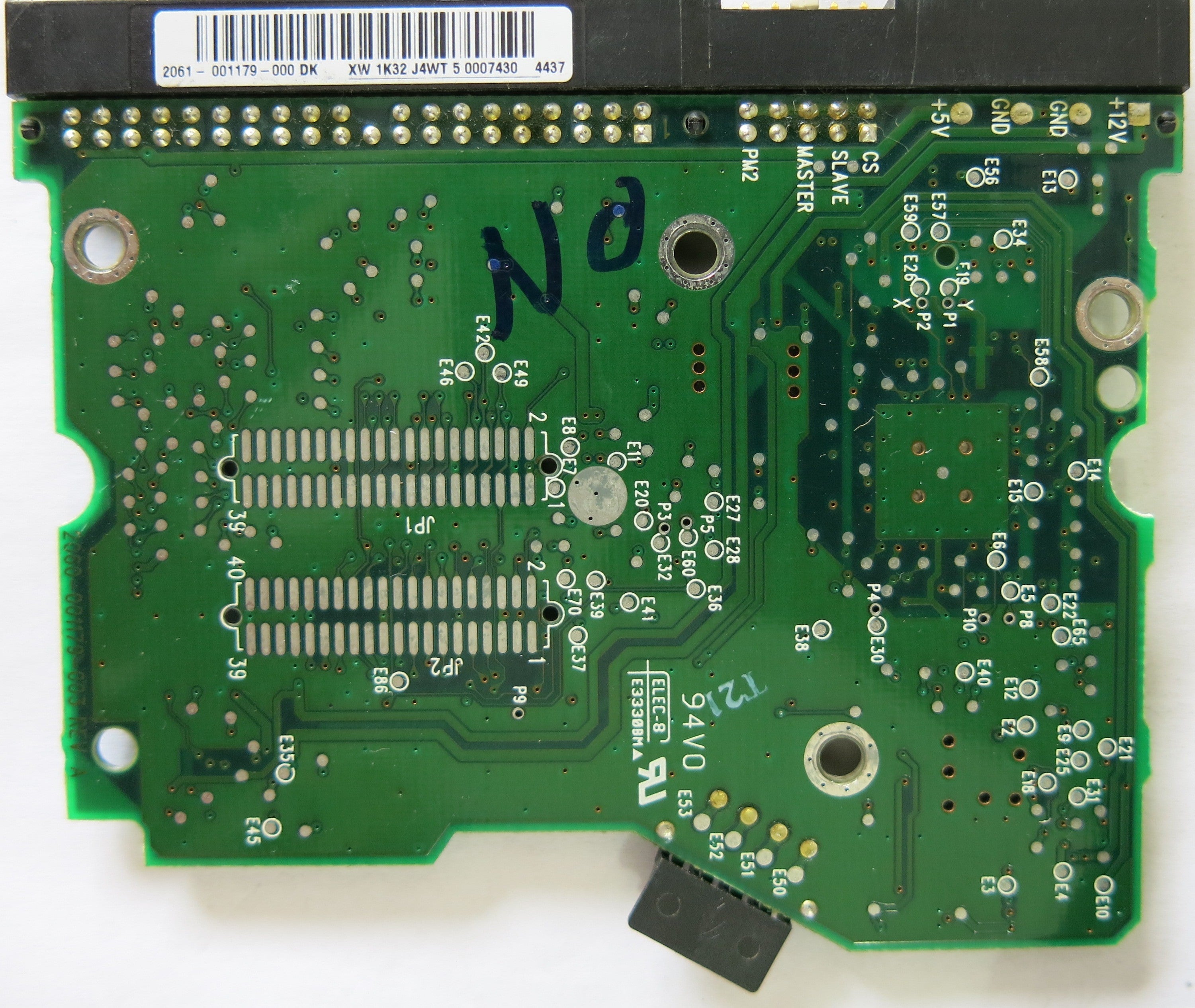 WESTERN DIGITAL WD2000JB-00FUA0 2060-001179-003 REV A PCB