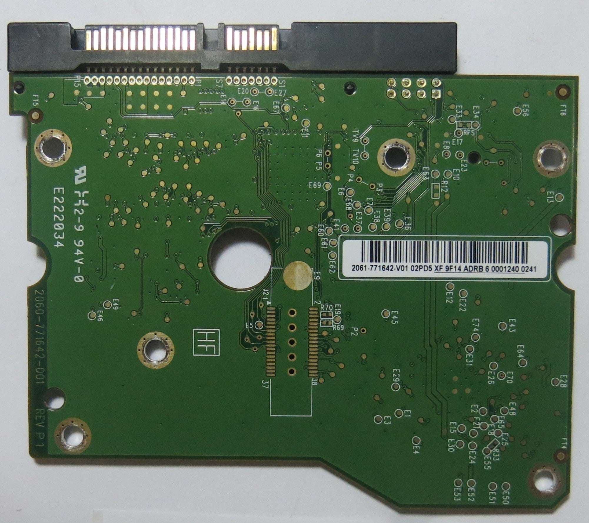 WESTERN DIGITAL WD20EADS-11R6B1 2060-771642-001 REV P1 PCB