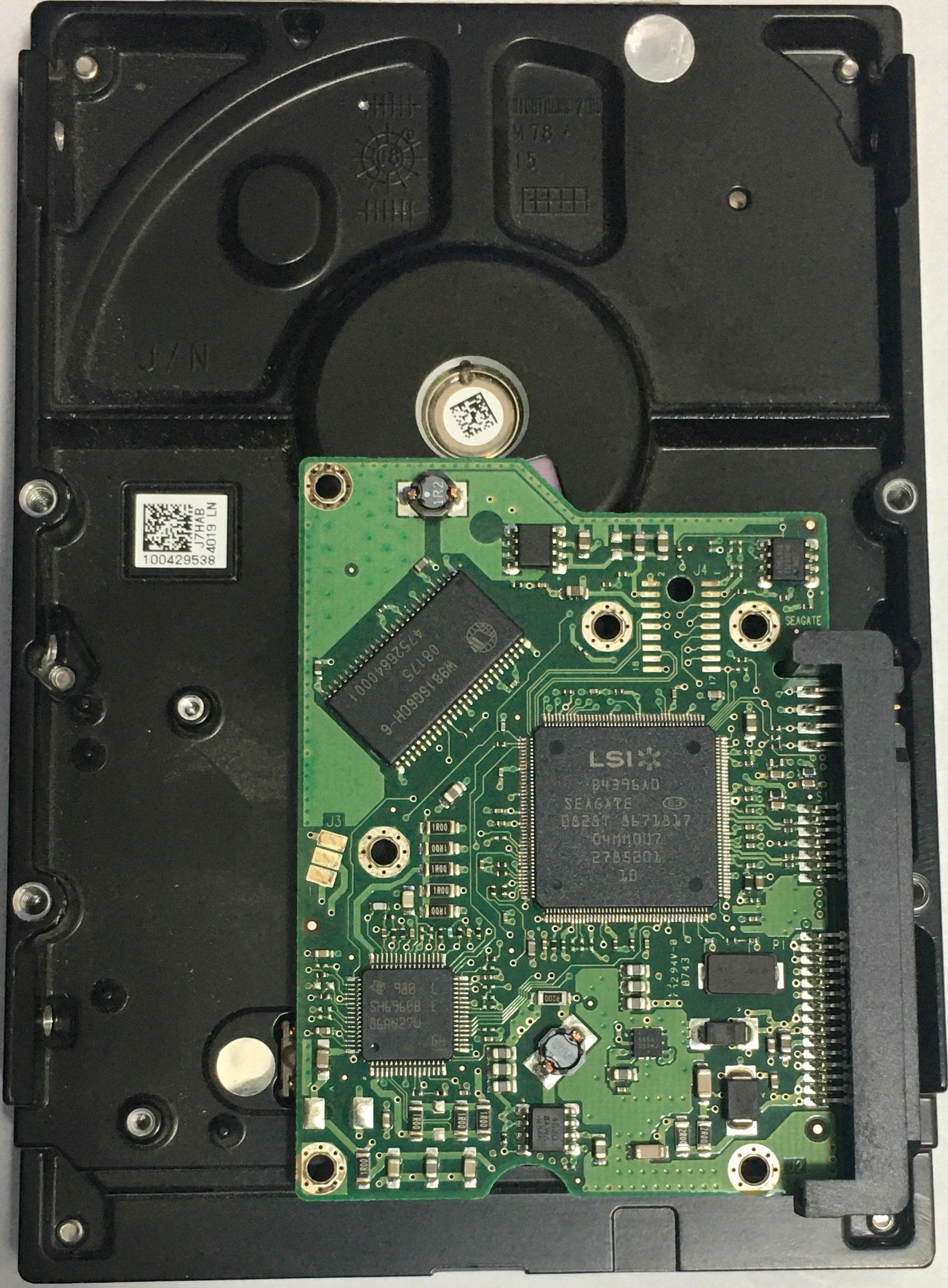 ST3160215SCE,  P/N:9CZ112-180,  FW:3.ACB,  Serial:6RX5E7TK,  160GB 3.5,  PCB:100422559- REV C