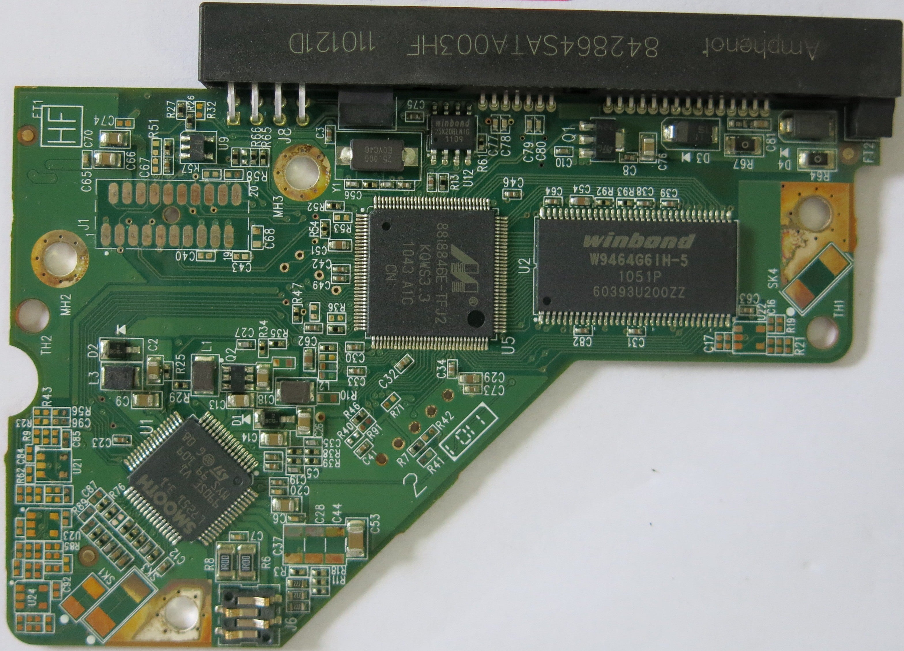 WESTERN DIGITAL WD2500AAJS-65M0A0 2060-771590-001 REV A PCB