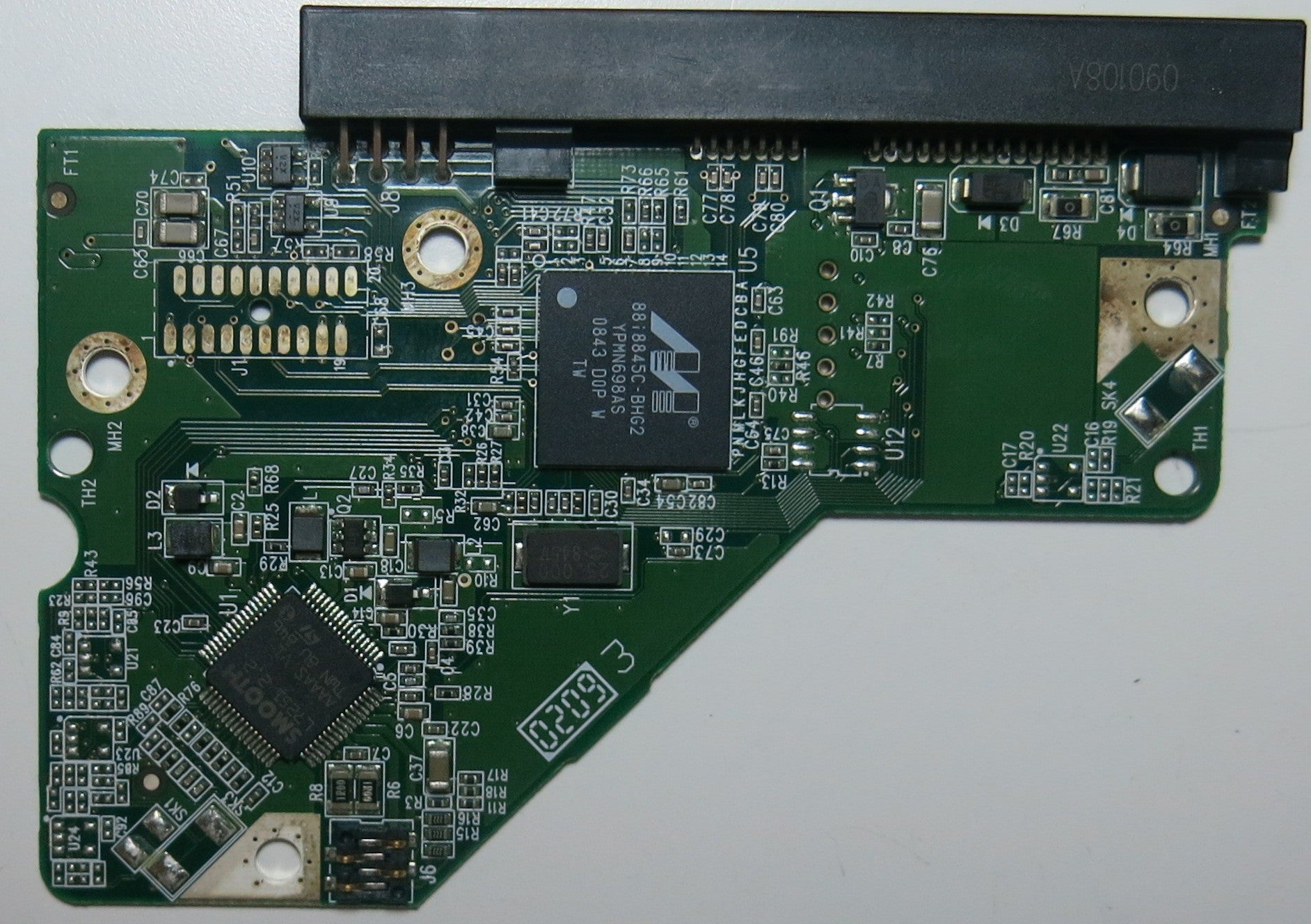 WESTERN DIGITAL WD2500AAJS-75B4A0,  PCB