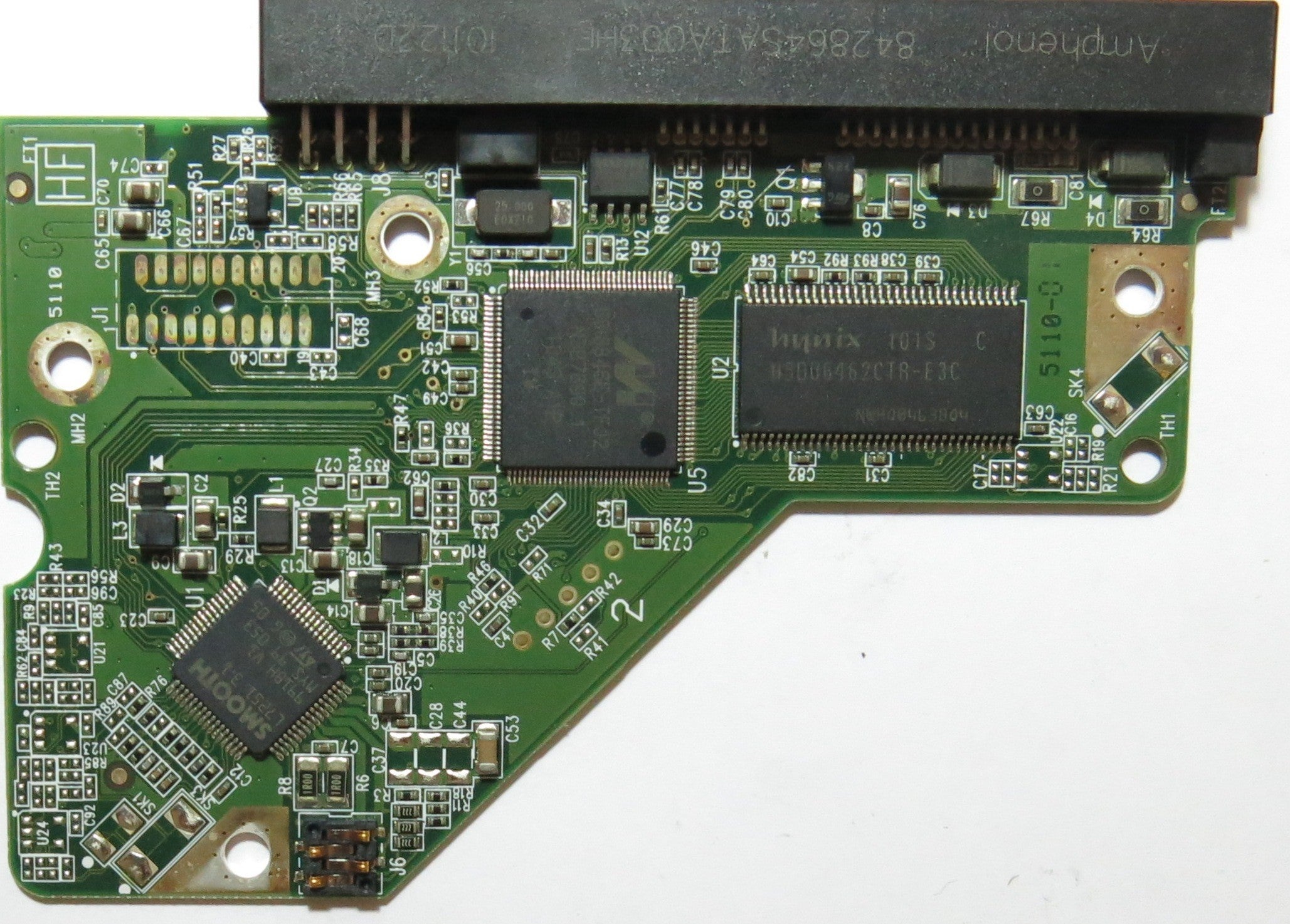 WESTERN DIGITAL WD2500AAJS'75M0A0,  PCB