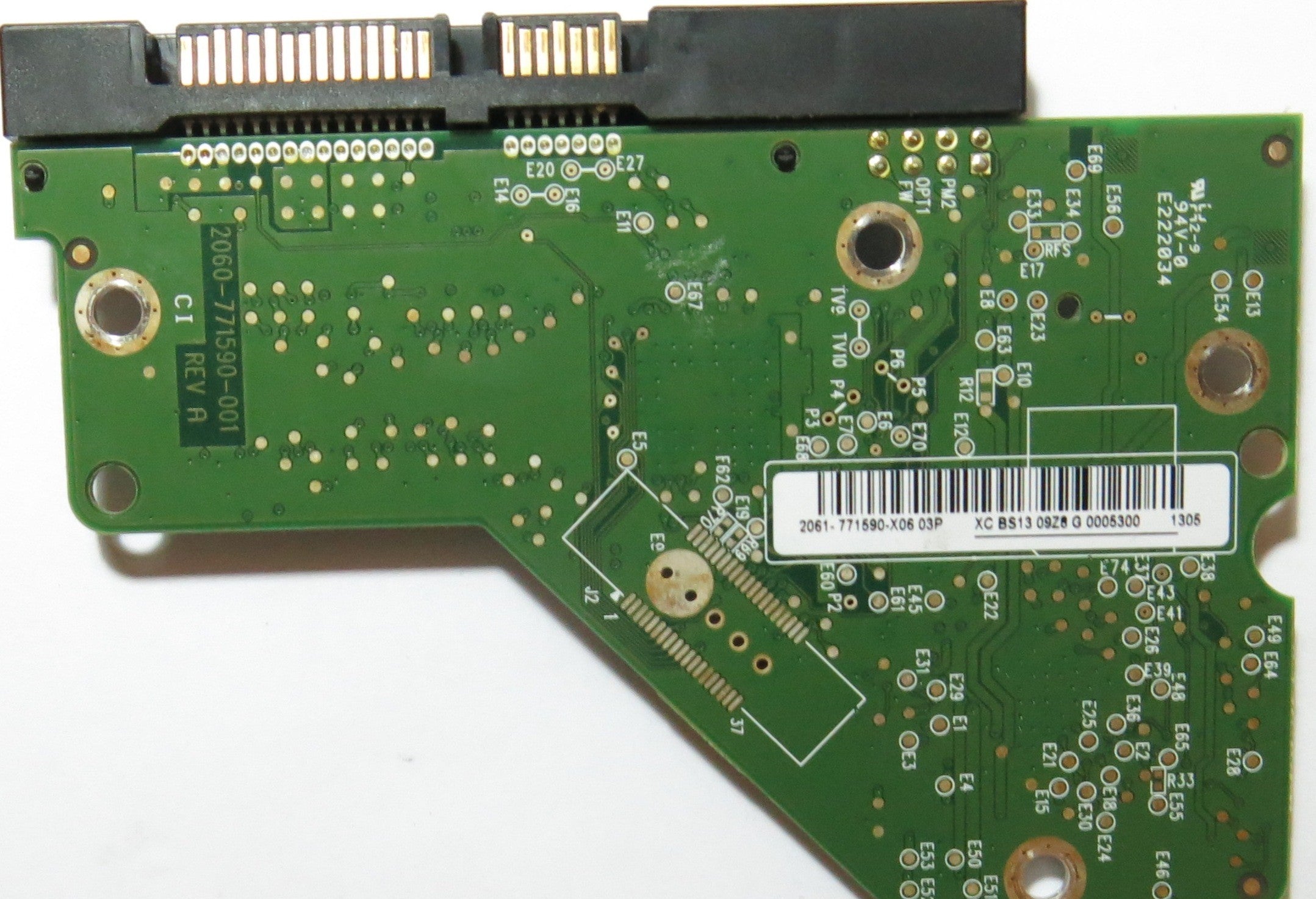 WESTERN DIGITAL WD2500AAJS'75M0A0,  PCB
