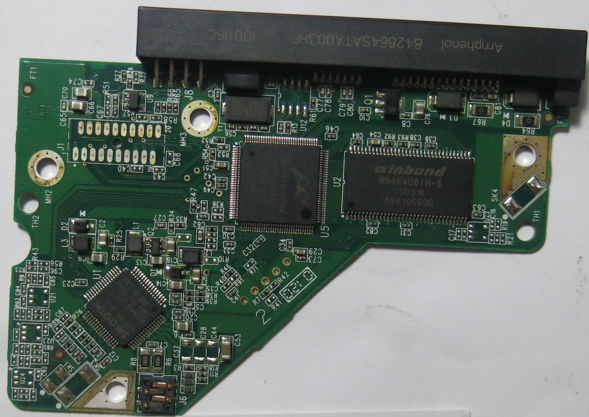 WESTERN DIGITAL WD2500AAKX-08ERMA0 DCM HARNHT2CHB 2060-701590-001 REV A PCB