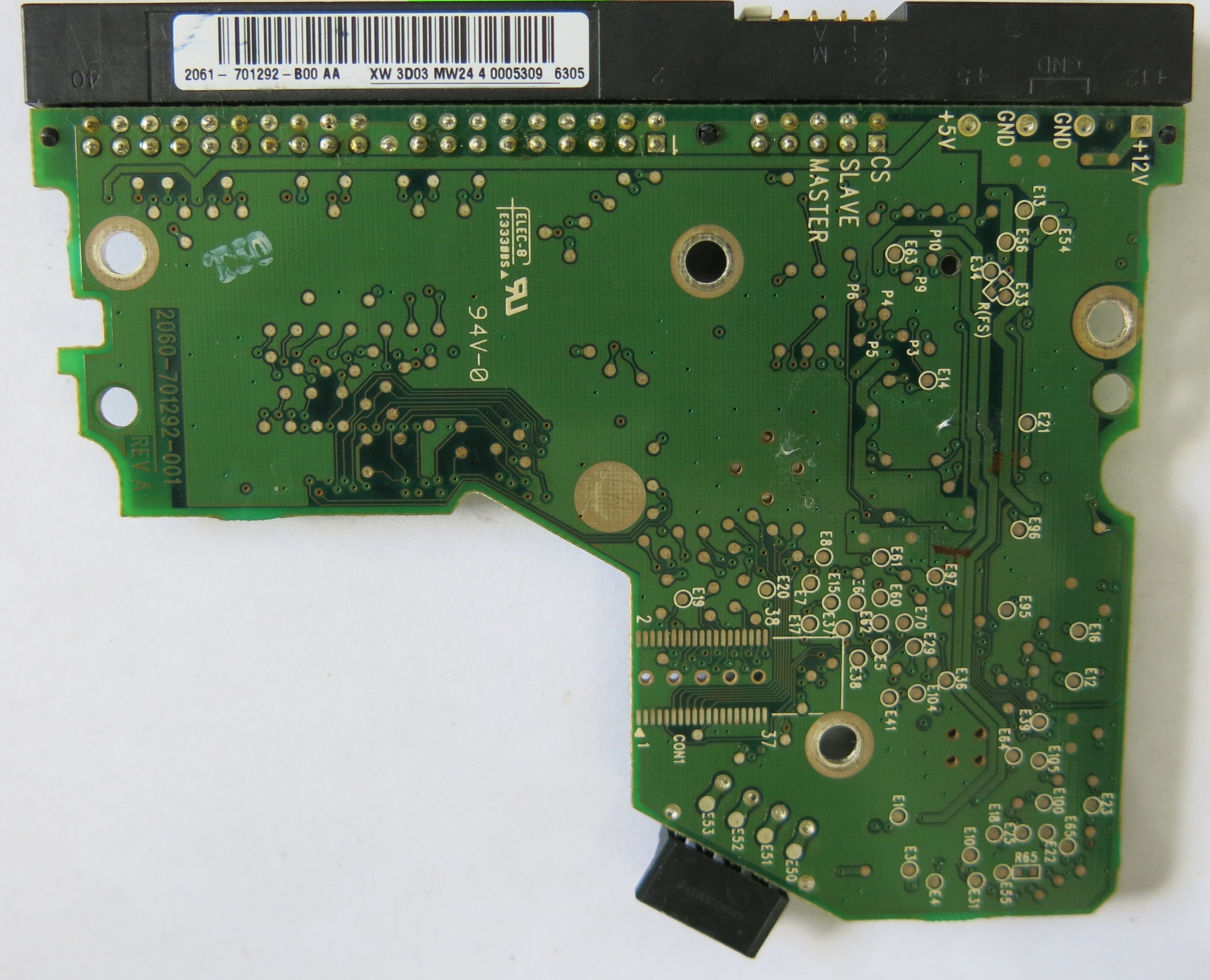 WESTERN DIGITAL WD2500BB-00RDA0 DCM DSCHYT2CA PCB 2060-701292-001 REV A