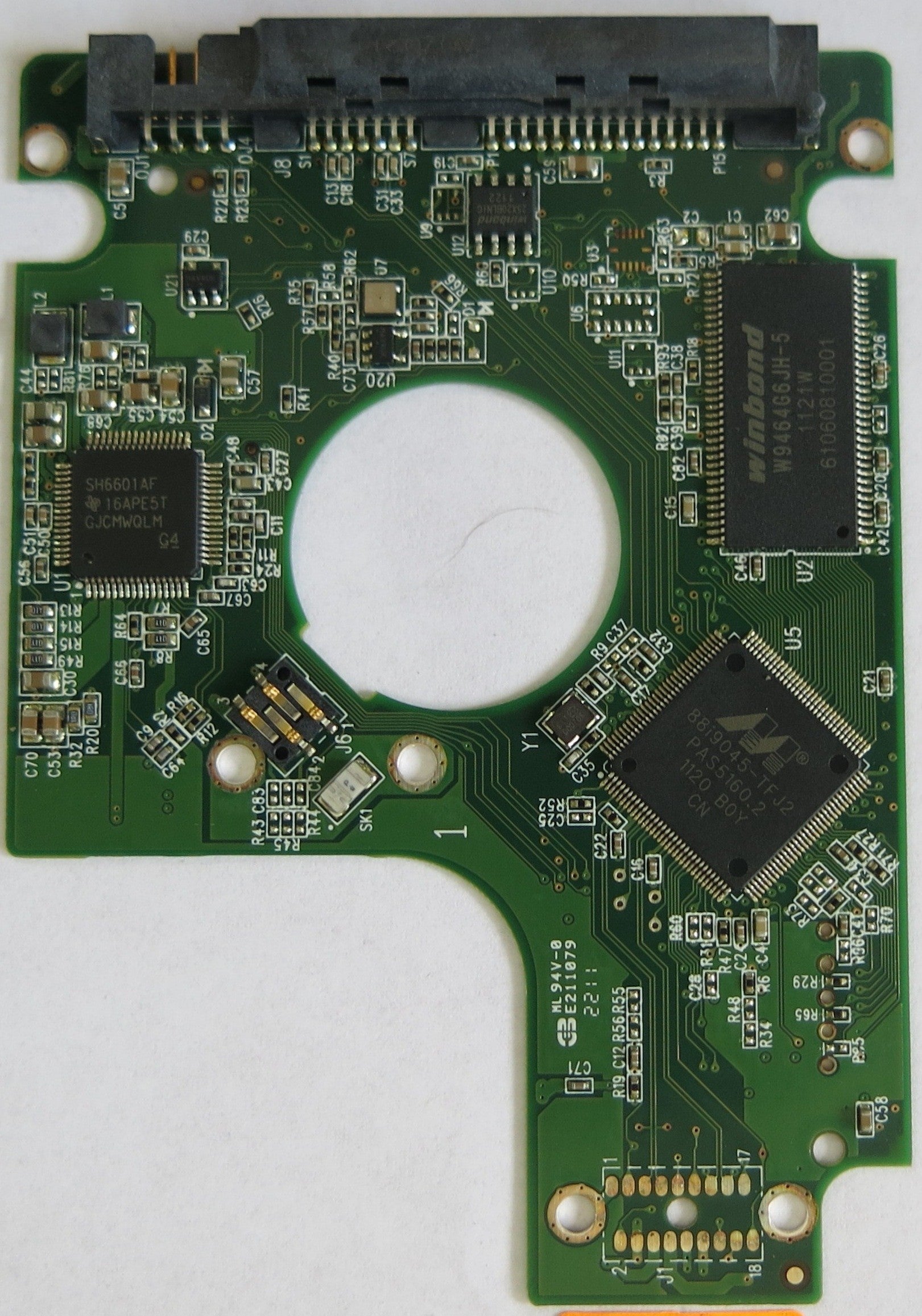 WESTERN DIGITAL WD2500BEKT-60A25T1 DCM HHCTJHB  2060-771672-004 REV A PCB